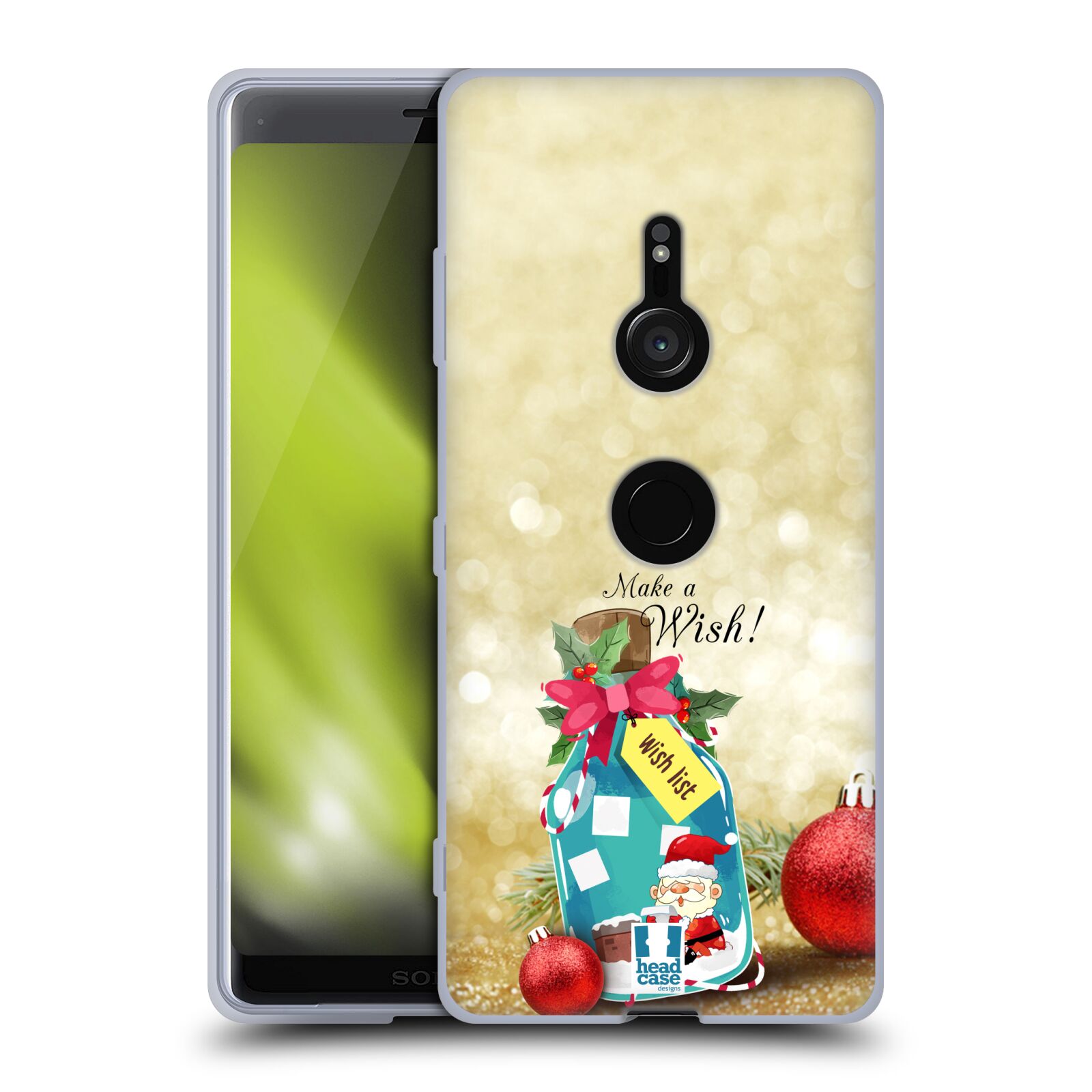 CUSTODIA IN GEL MORBIDA HEAD CASE DESIGNS CHRISTMAS JARS PER TELEFONI SONY 1 - Foto 10 di 10
