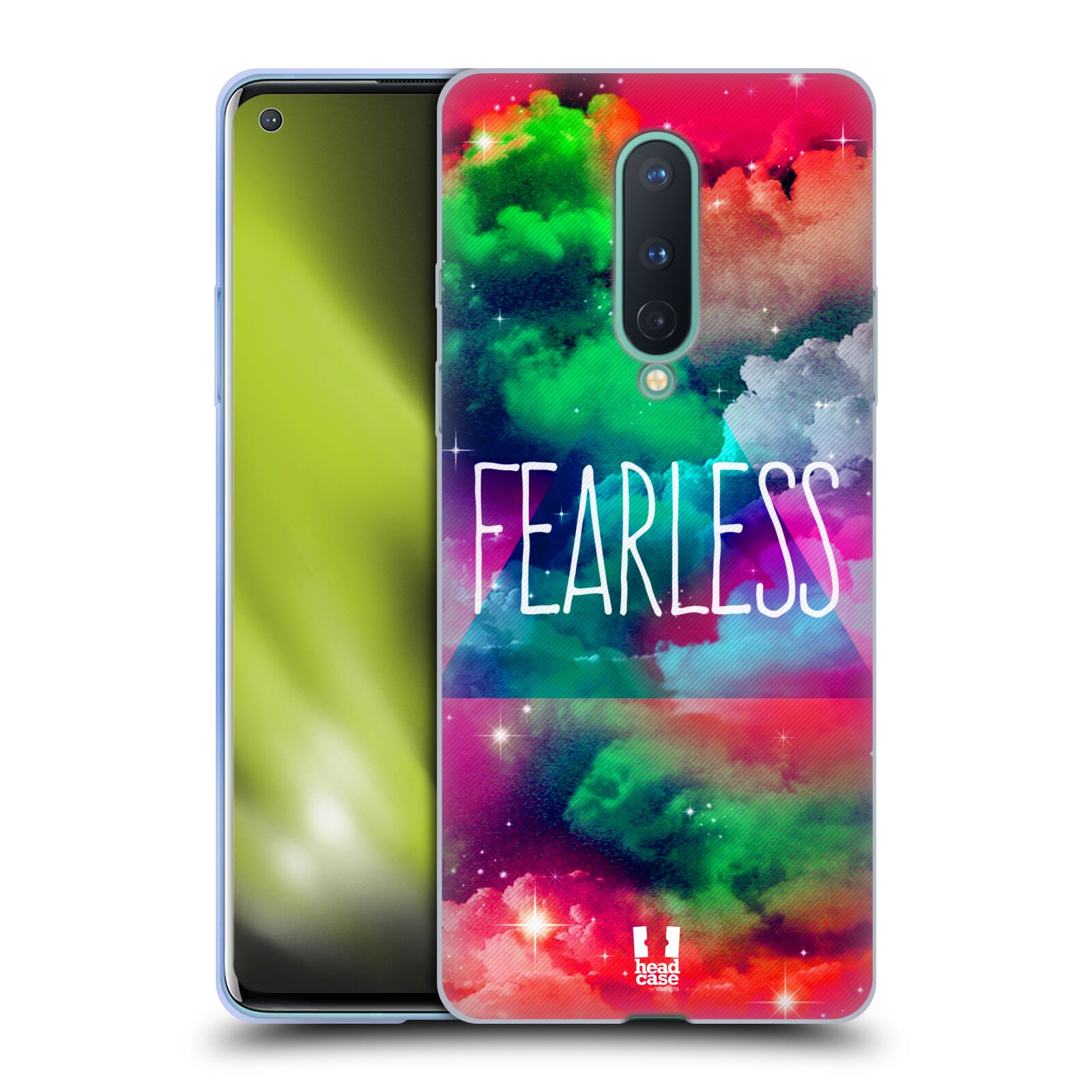 FUNDA HEAD CASE DESIGNS CON DIBUJO DE NUBES CROMÁTICAS DE GEL SUAVE PARA TELÉFONOS GOOGLE ONEPLUS - Imagen 9 de 12