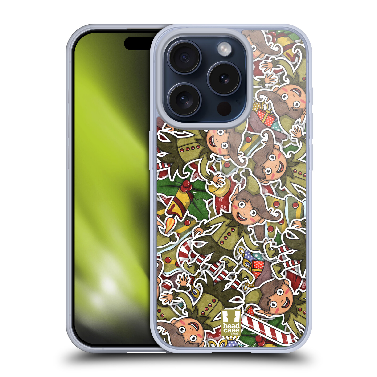 HEAD CASE DESIGNS CHRISTMAS PRINTS SOFT GEL CASE FOR APPLE iPHONE PHONES