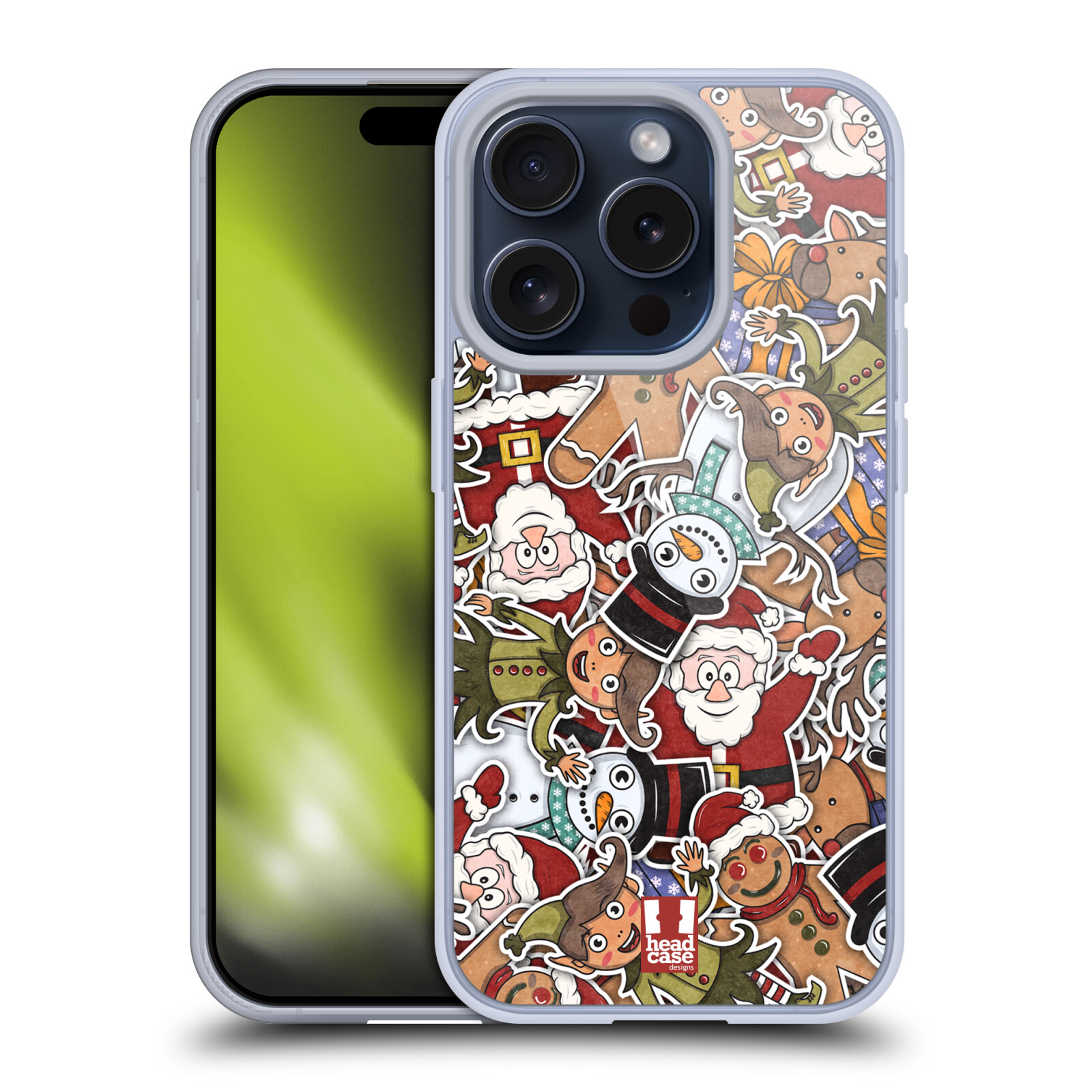 HEAD CASE DESIGNS CHRISTMAS PRINTS SOFT GEL CASE FOR APPLE iPHONE PHONES