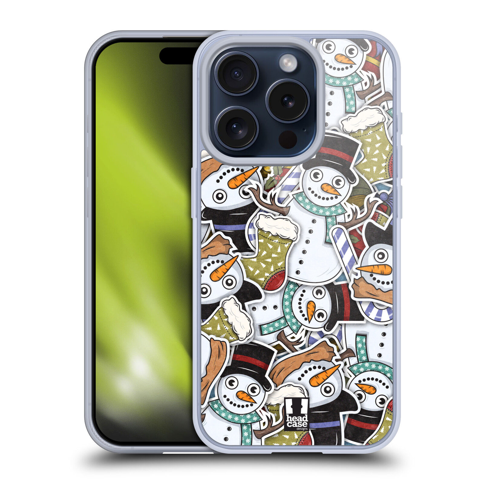 HEAD CASE DESIGNS CHRISTMAS PRINTS SOFT GEL CASE FOR APPLE iPHONE PHONES