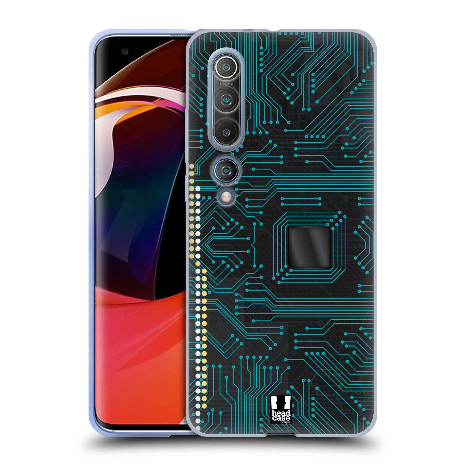 FUNDA HEAD CASE DESIGNS CON DIBUJO DE PLACAS DE CIRCUITO DE GEL SUAVE PARA TELÉFONOS XIAOMI - Imagen 8 de 10