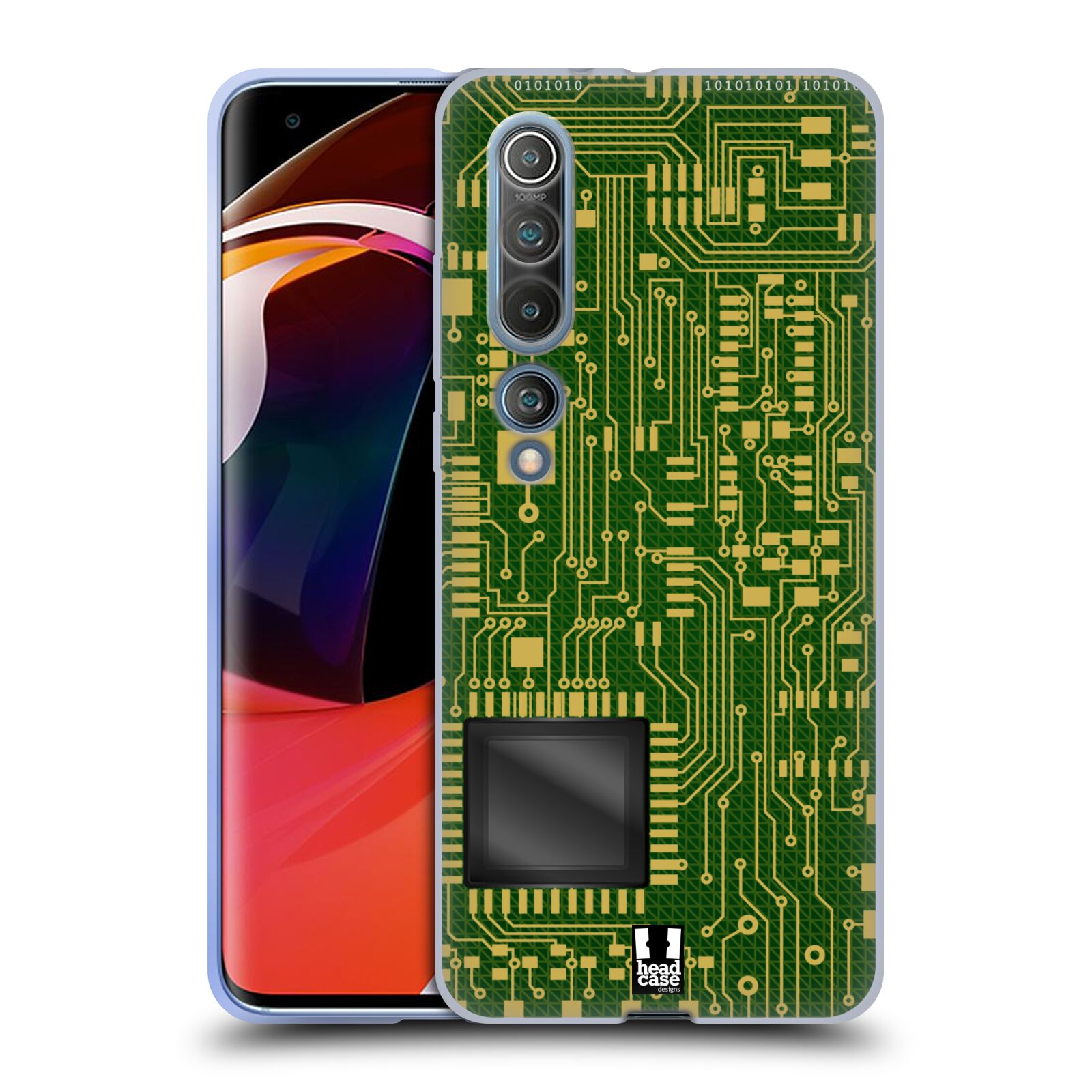 FUNDA HEAD CASE DESIGNS CON DIBUJO DE PLACAS DE CIRCUITO DE GEL SUAVE PARA TELÉFONOS XIAOMI - Imagen 9 de 10
