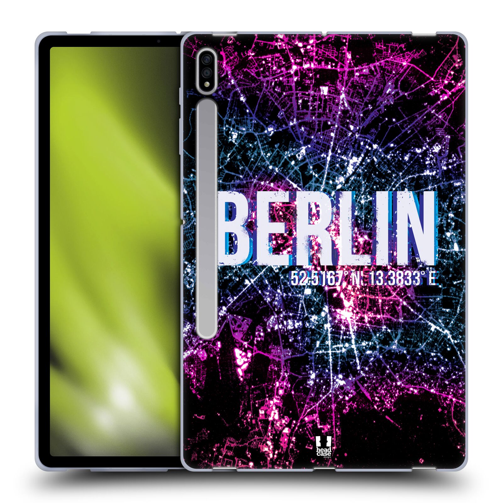 HEAD CASE DESIGNS CITY LIGHTS SOFT GEL CASE FOR SAMSUNG TABLETS 1 - Picture 8 of 19