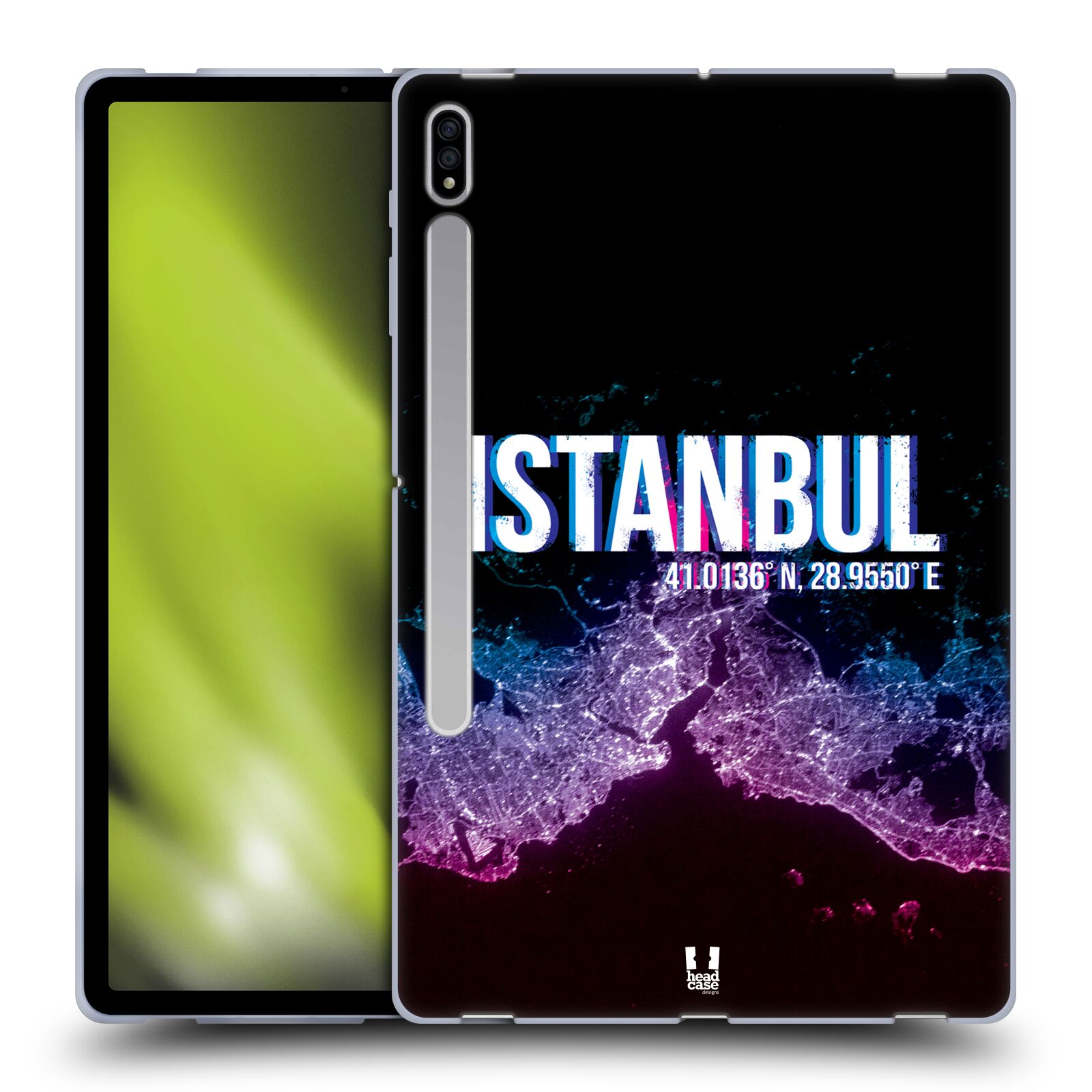 HEAD CASE DESIGNS CITY LIGHTS SOFT GEL CASE FOR SAMSUNG TABLETS 1 - Picture 9 of 19