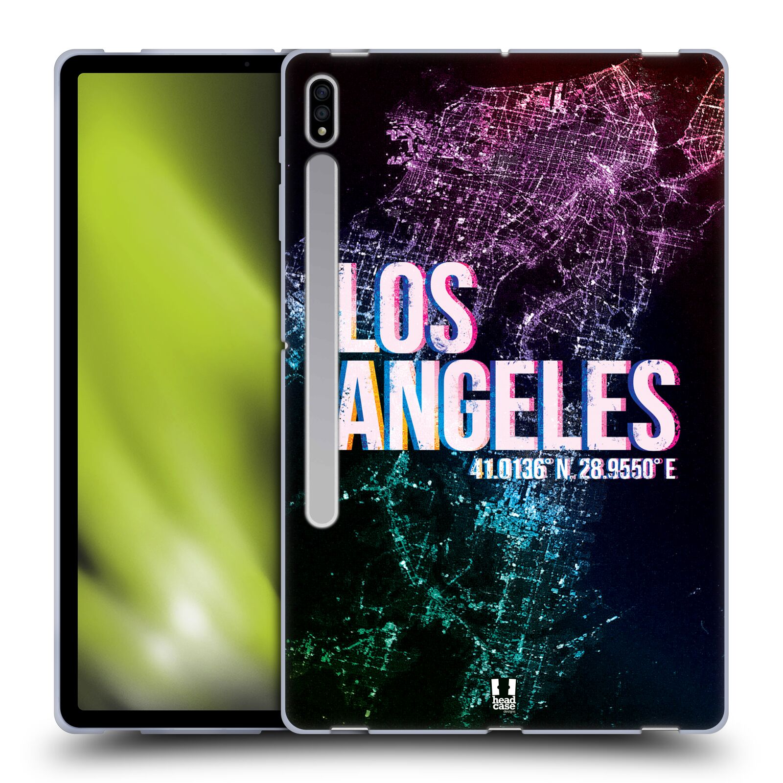 HEAD CASE DESIGNS CITY LIGHTS SOFT GEL CASE FOR SAMSUNG TABLETS 1 - Picture 12 of 19