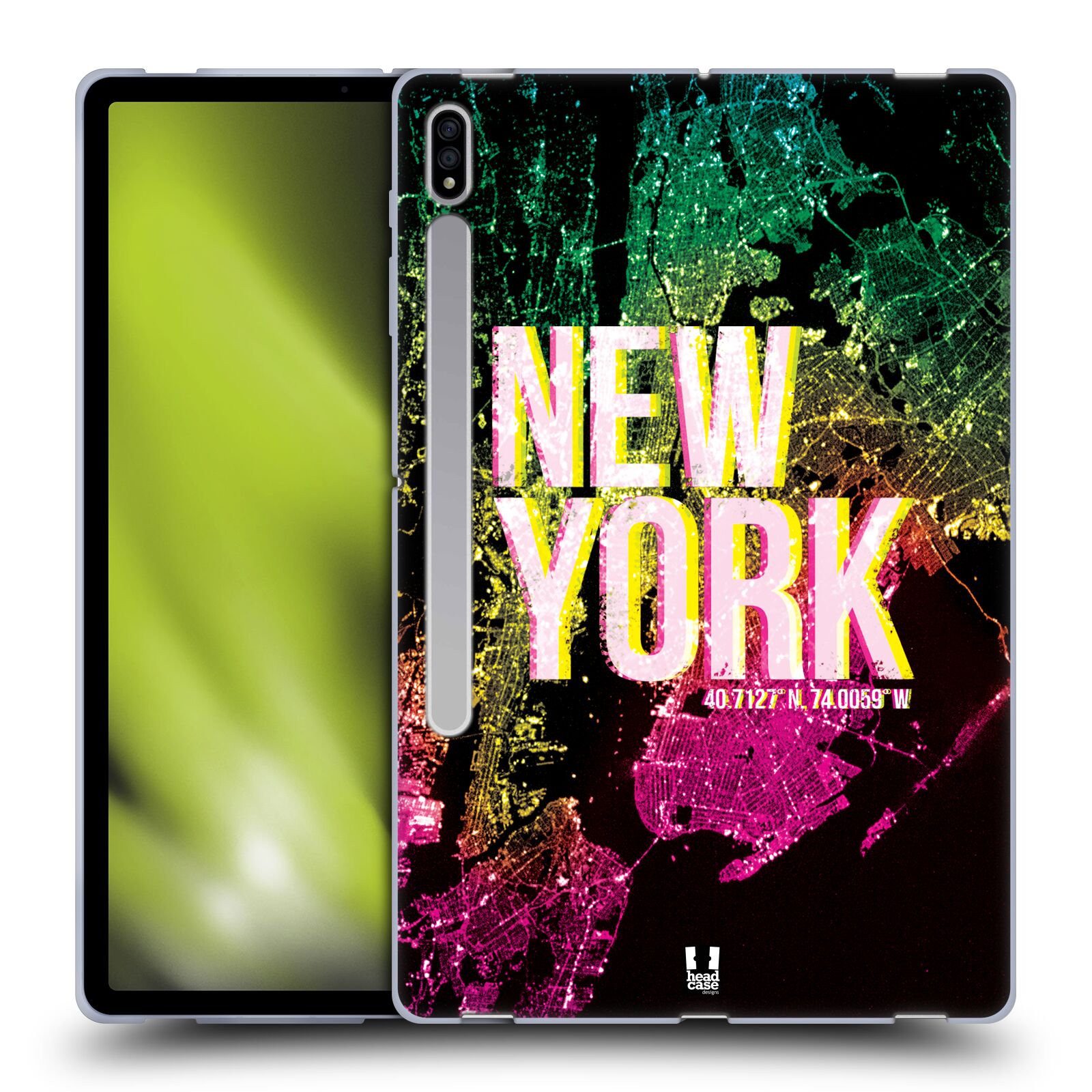 HEAD CASE DESIGNS CITY LIGHTS SOFT GEL CASE FOR SAMSUNG TABLETS 1 - Picture 15 of 19