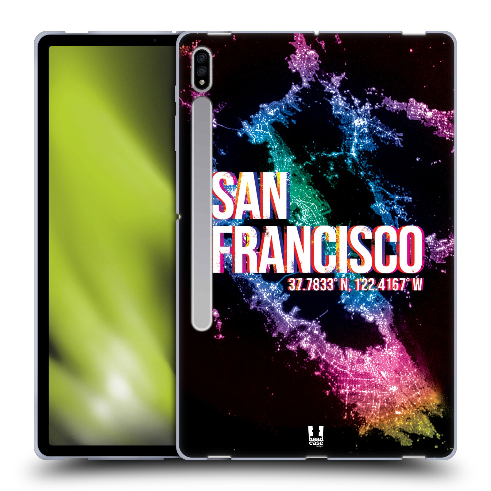 HEAD CASE DESIGNS CITY LIGHTS SOFT GEL CASE FOR SAMSUNG TABLETS 1 - Picture 17 of 19