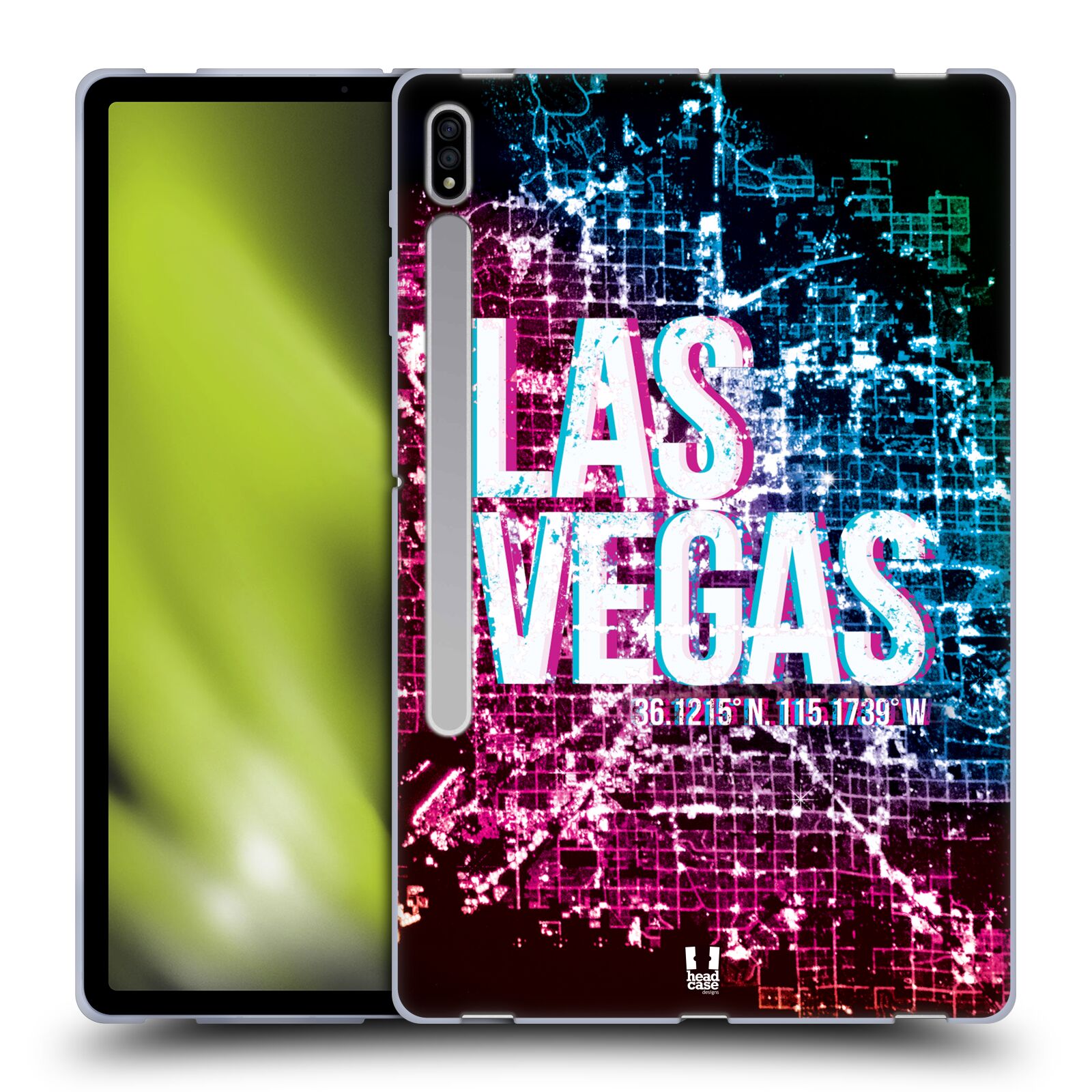 HEAD CASE DESIGNS CITY LIGHTS SOFT GEL CASE FOR SAMSUNG TABLETS 1 - Picture 10 of 19