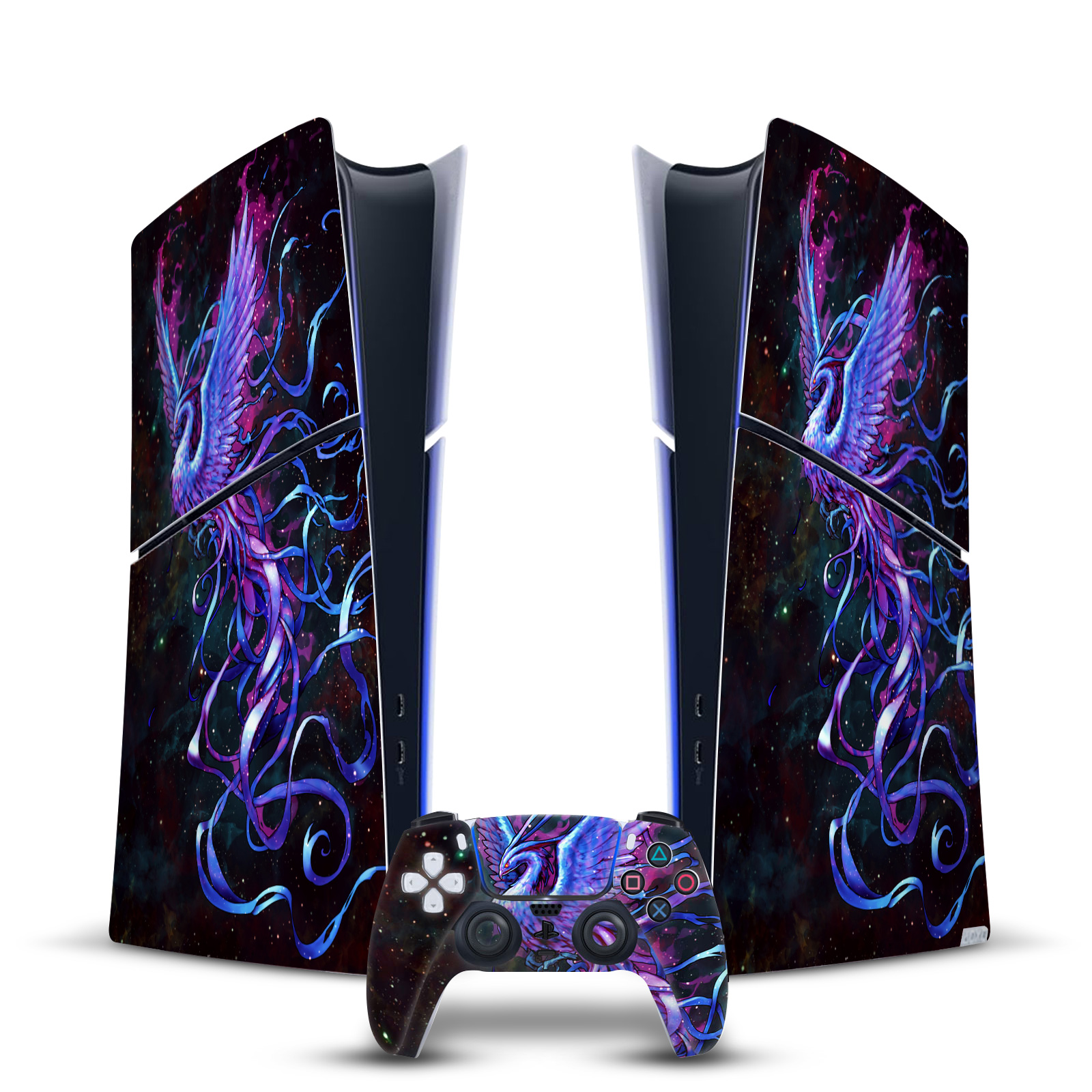 CHRISTOS KARAPANOS ART MIX VINYL SKIN FOR PS5 SLIM DIGITAL CONSOLE & CONTROLLER