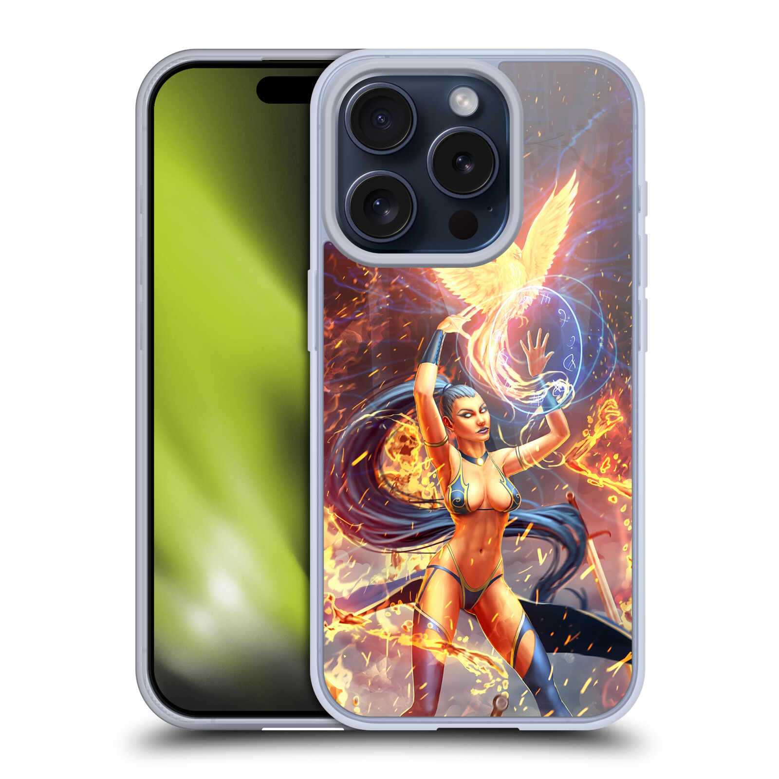 OFFICIAL CHRISTOS KARAPANOS DARK HOURS SOFT GEL CASE FOR APPLE iPHONE PHONES - Picture 11 of 15