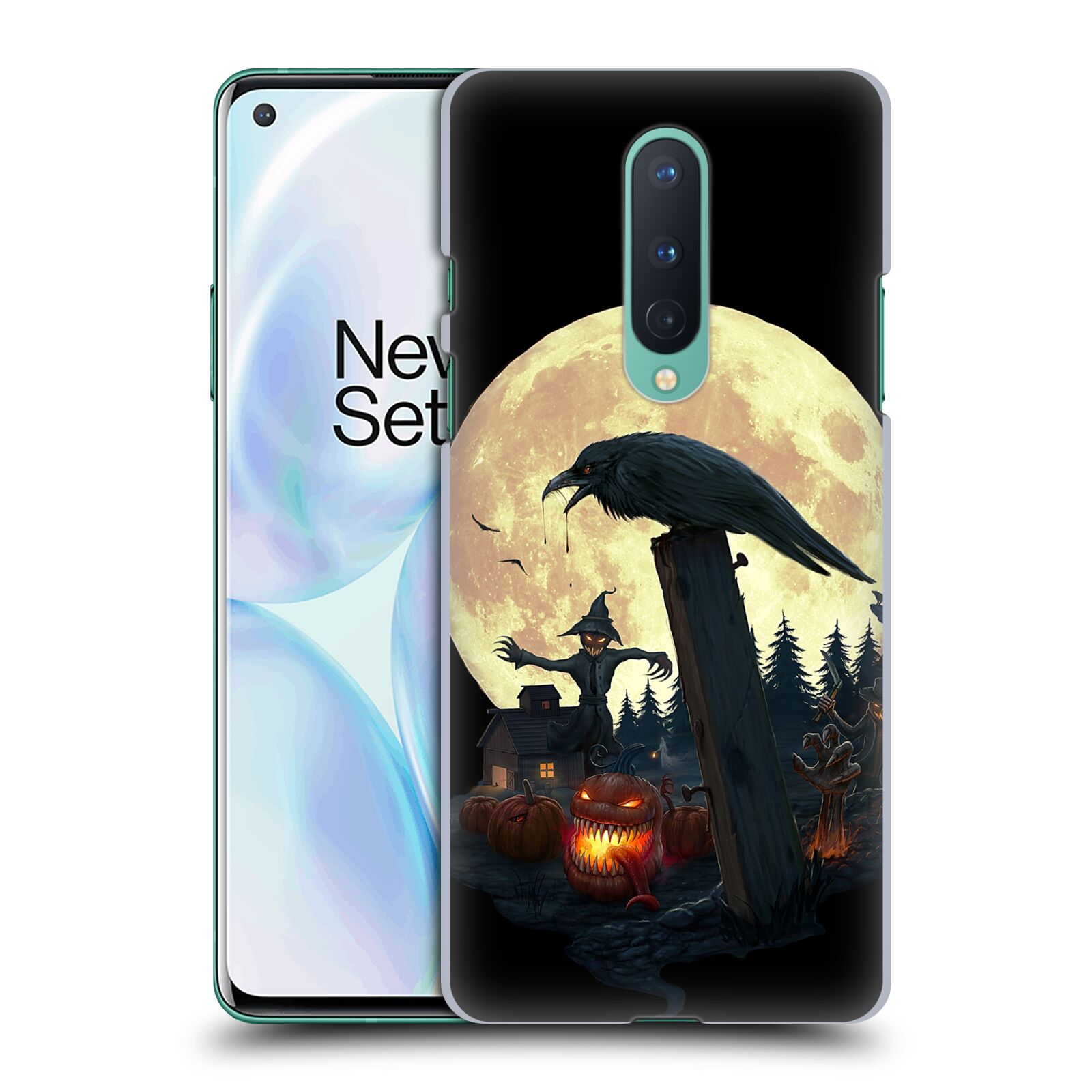 CUSTODIA POSTERIORE UFFICIALE CHRISTOS KARAPANOS HORROR 2 PER TELEFONI OPPO - Foto 9 di 13