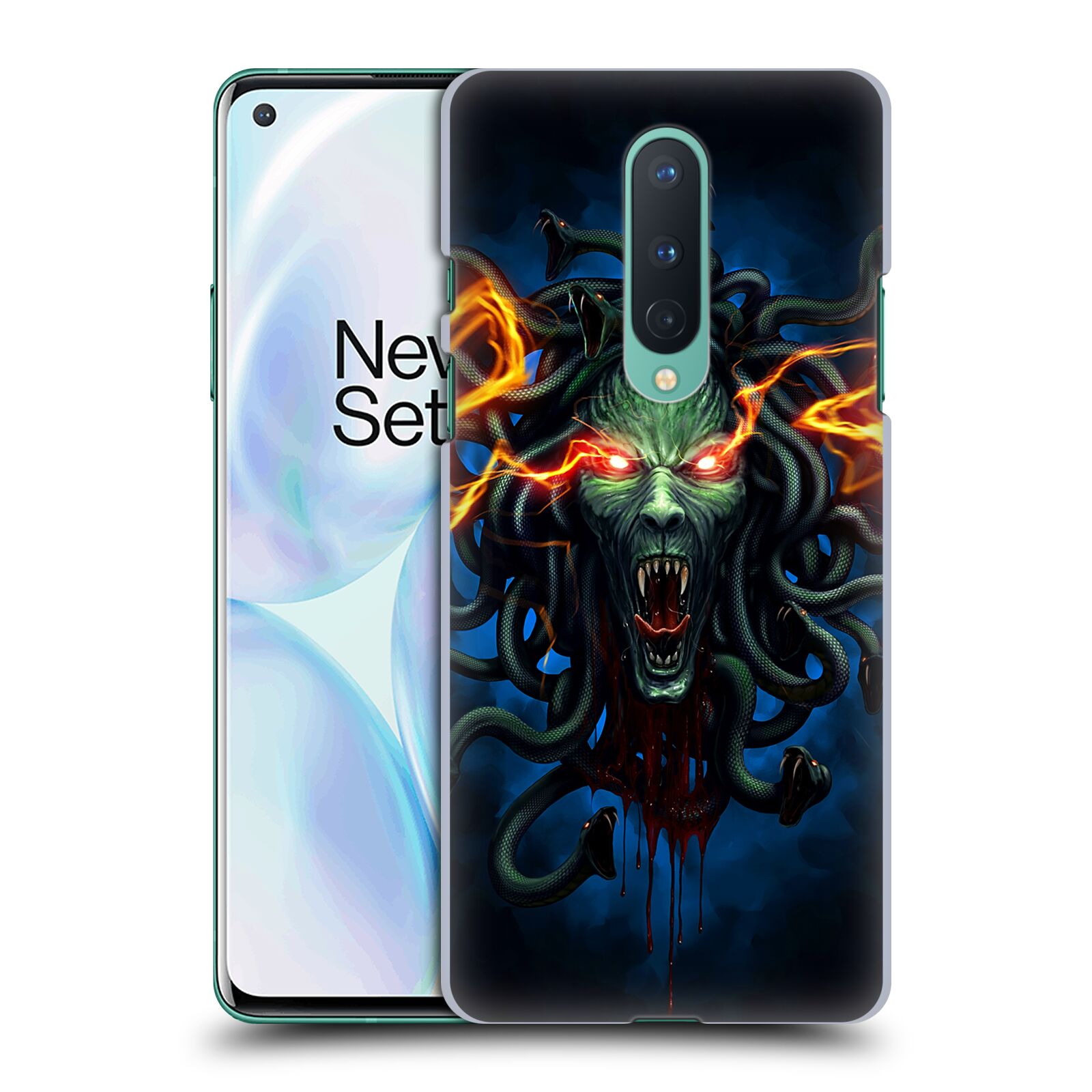 CUSTODIA POSTERIORE UFFICIALE CHRISTOS KARAPANOS HORROR 2 PER TELEFONI OPPO - Foto 10 di 13