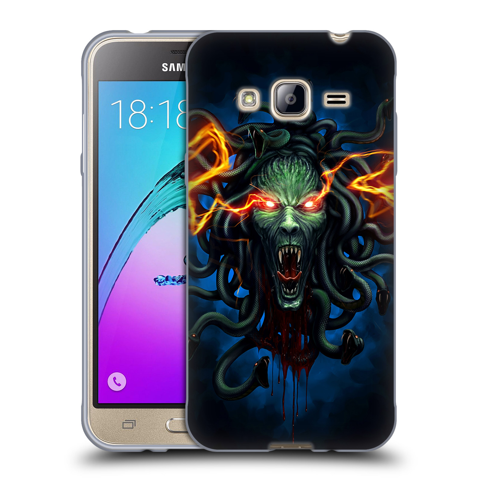 CHRISTOS KARAPANOS HORROR 2 SOFT GEL CASE FOR SAMSUNG PHONES 3 - Picture 10 of 13