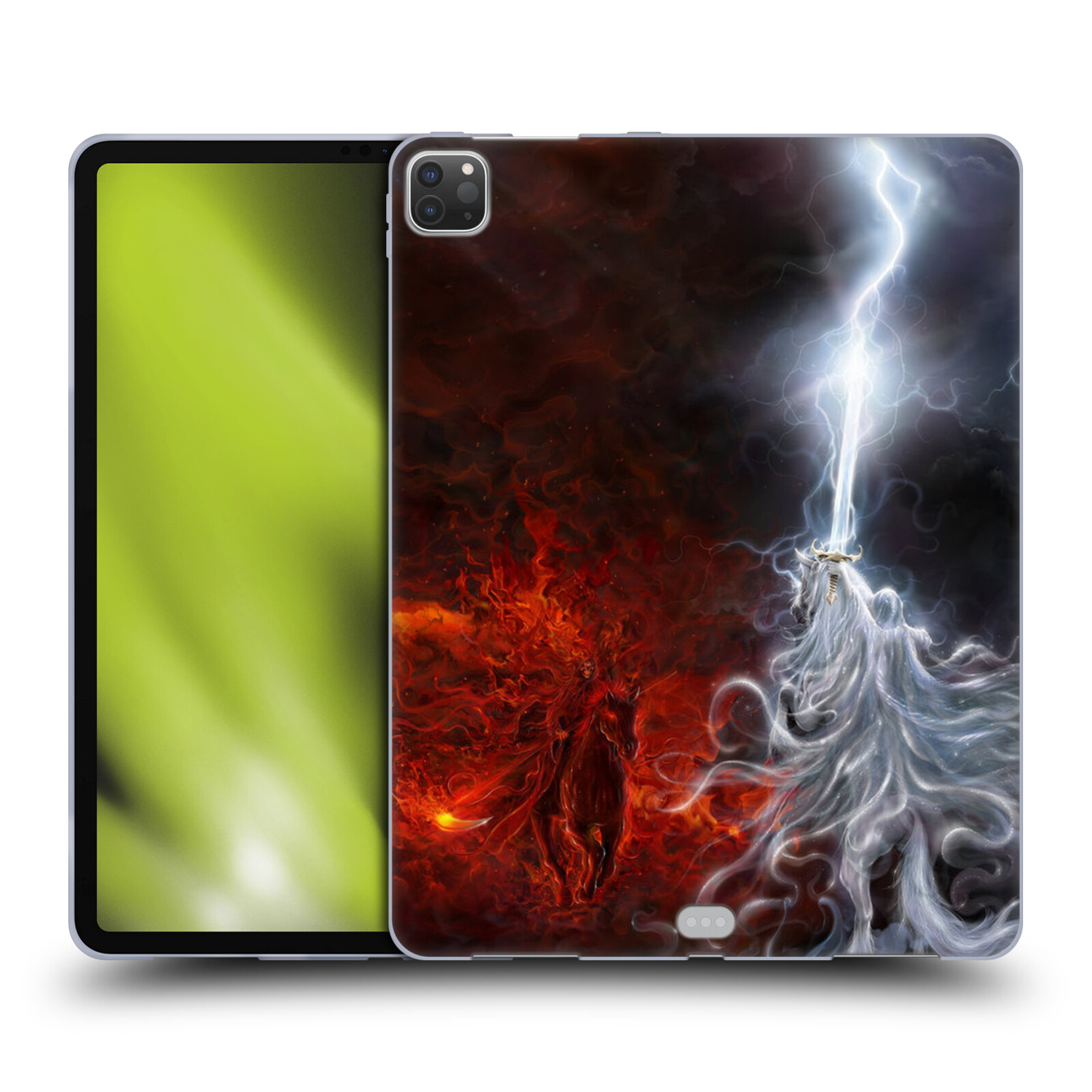 OFFICIAL CHRISTOS KARAPANOS HORROR 3 SOFT GEL CASE FOR APPLE SAMSUNG KINDLE - Picture 10 of 14