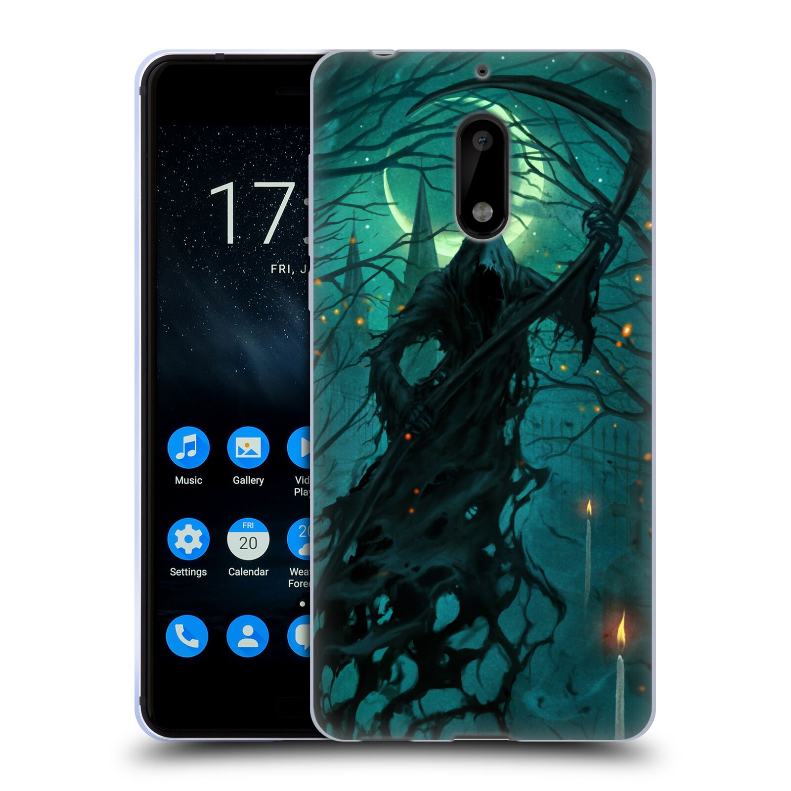 OFFICIAL CHRISTOS KARAPANOS KEY ART SOFT GEL CASE FOR NOKIA PHONES 1 - Picture 9 of 13