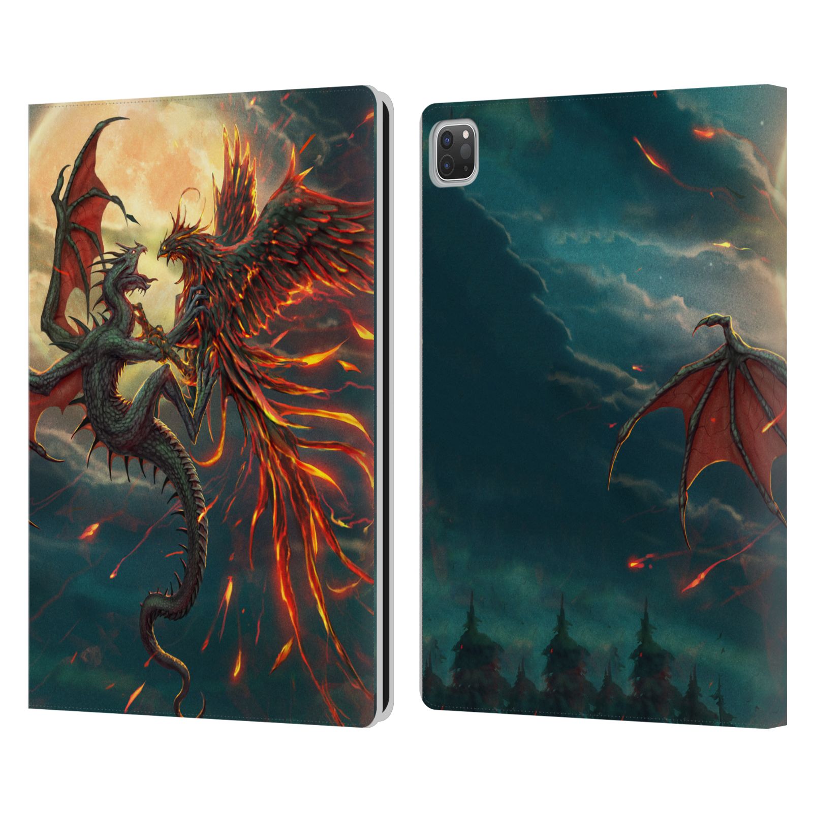 OFFICIAL CHRISTOS KARAPANOS KEY ART LEATHER BOOK CASE FOR APPLE iPAD - Picture 7 of 12