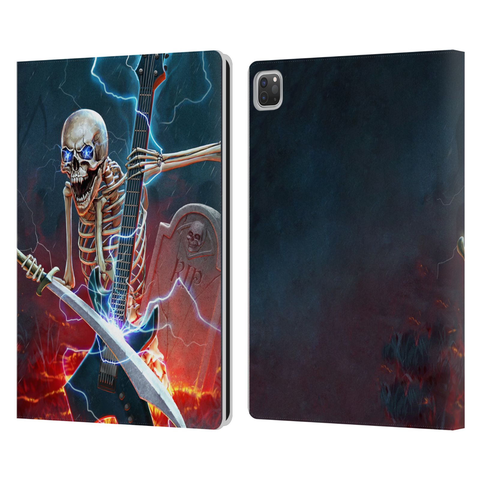 OFFICIAL CHRISTOS KARAPANOS KEY ART LEATHER BOOK CASE FOR APPLE iPAD - Picture 9 of 12