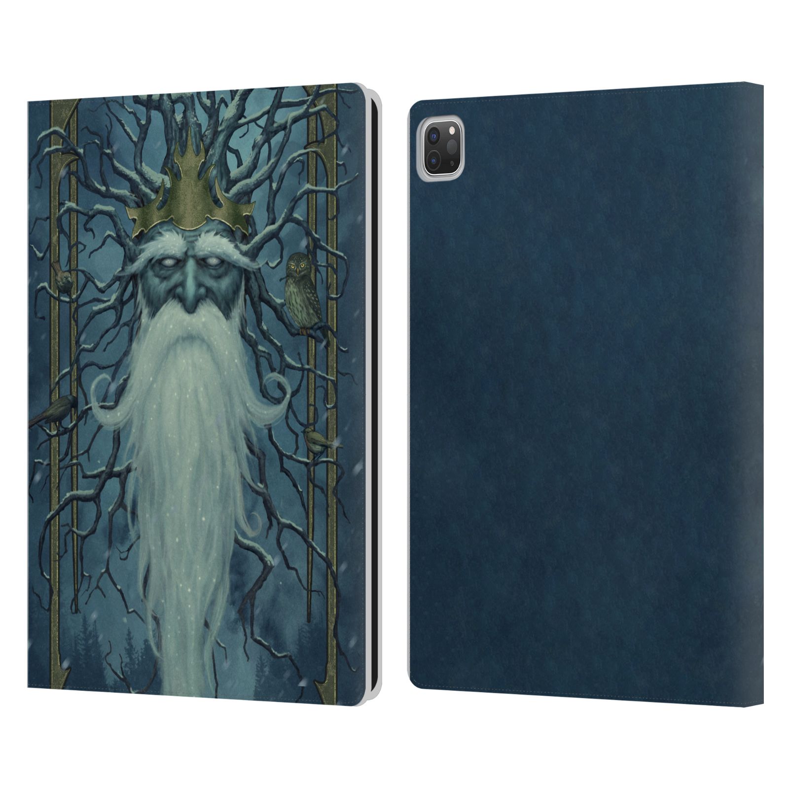 OFFICIAL CHRISTOS KARAPANOS KEY ART LEATHER BOOK CASE FOR APPLE iPAD - Picture 12 of 12