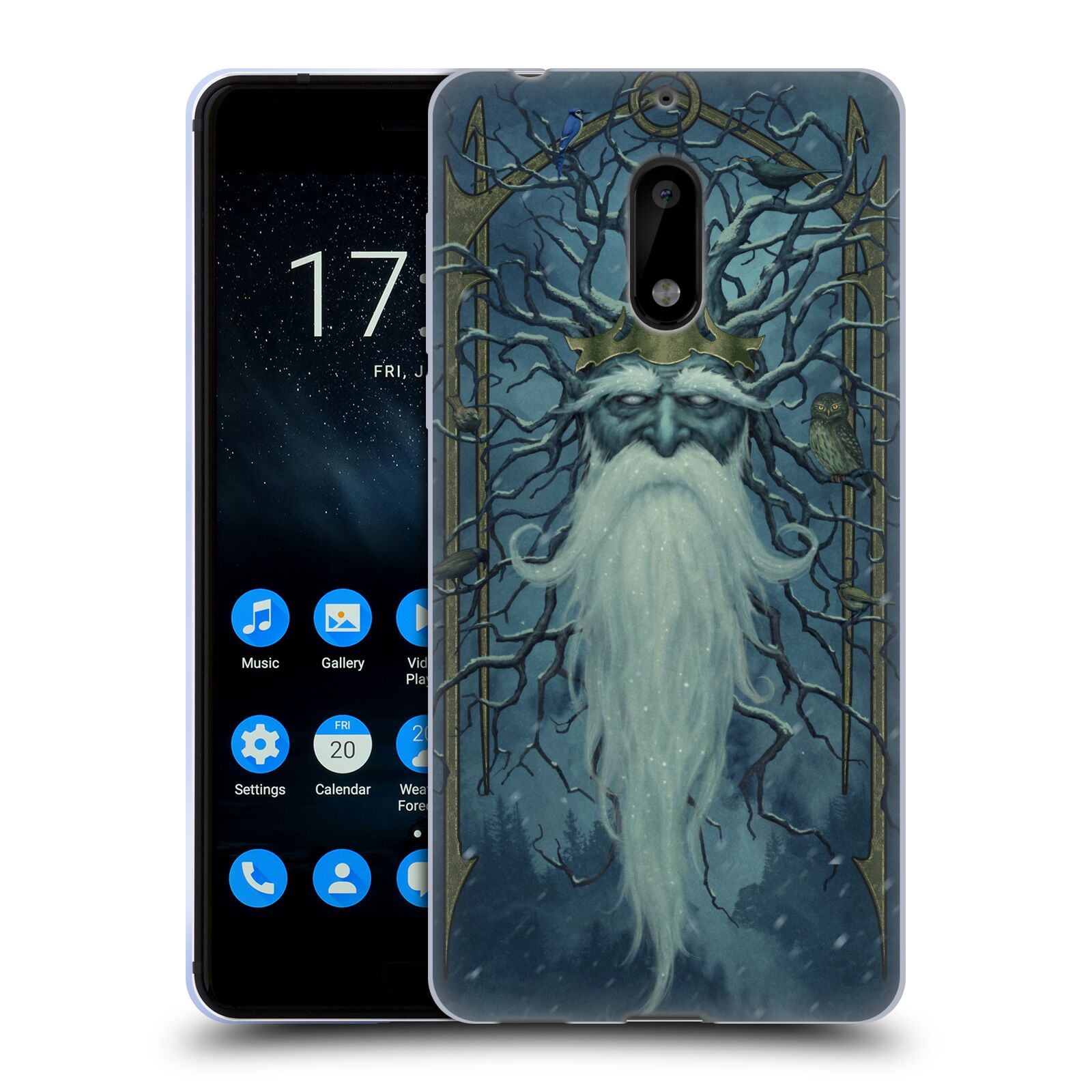 OFFICIAL CHRISTOS KARAPANOS KEY ART SOFT GEL CASE FOR NOKIA PHONES 1 - Picture 13 of 13