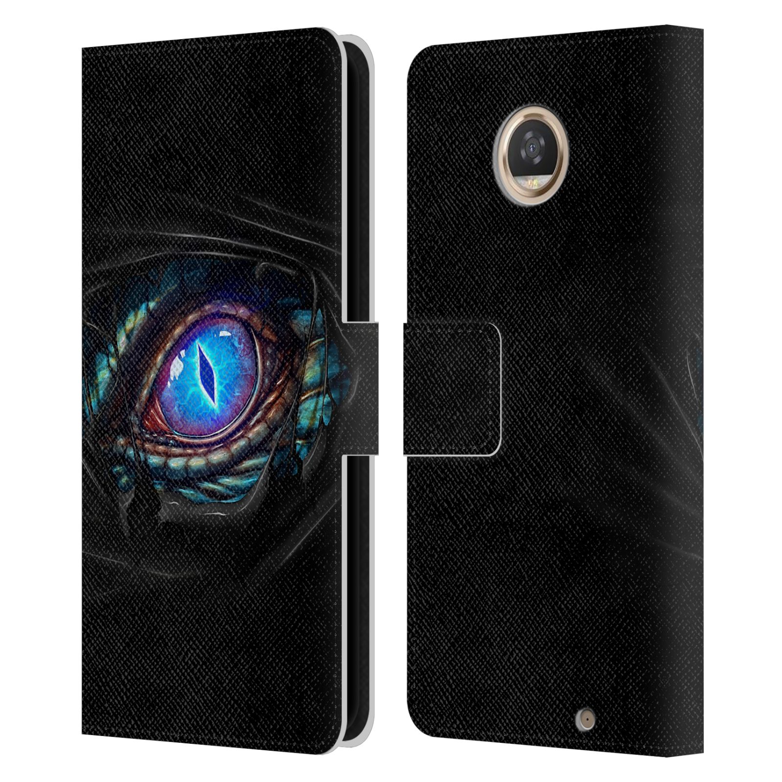 OFFICIAL CHRISTOS KARAPANOS MYTHICAL LEATHER BOOK CASE FOR MOTOROLA PHONES - Picture 7 of 12