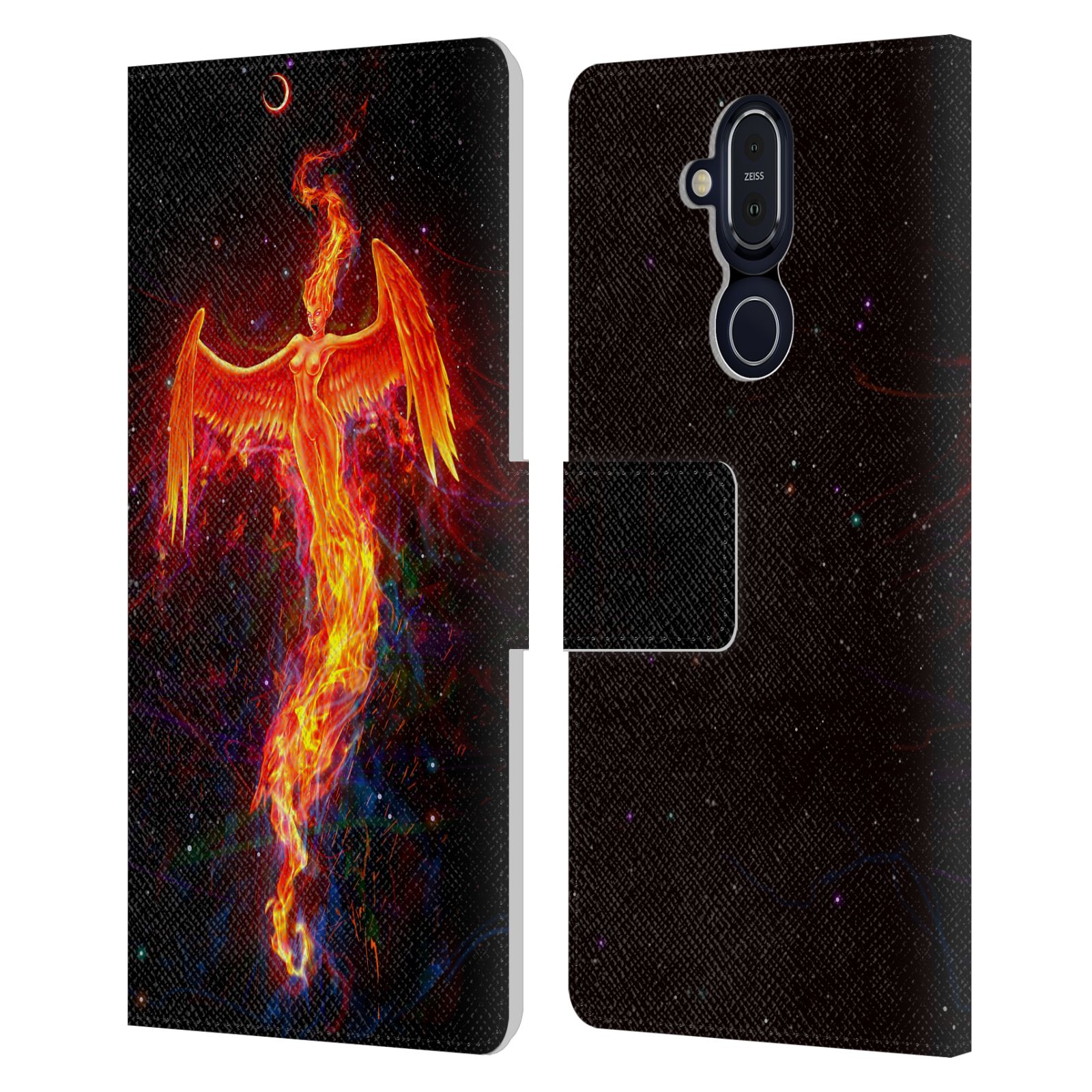 CHRISTOS KARAPANOS MYTHICAL LEATHER BOOK WALLET CASE FOR MICROSOFT NOKIA PHONES - Picture 8 of 15