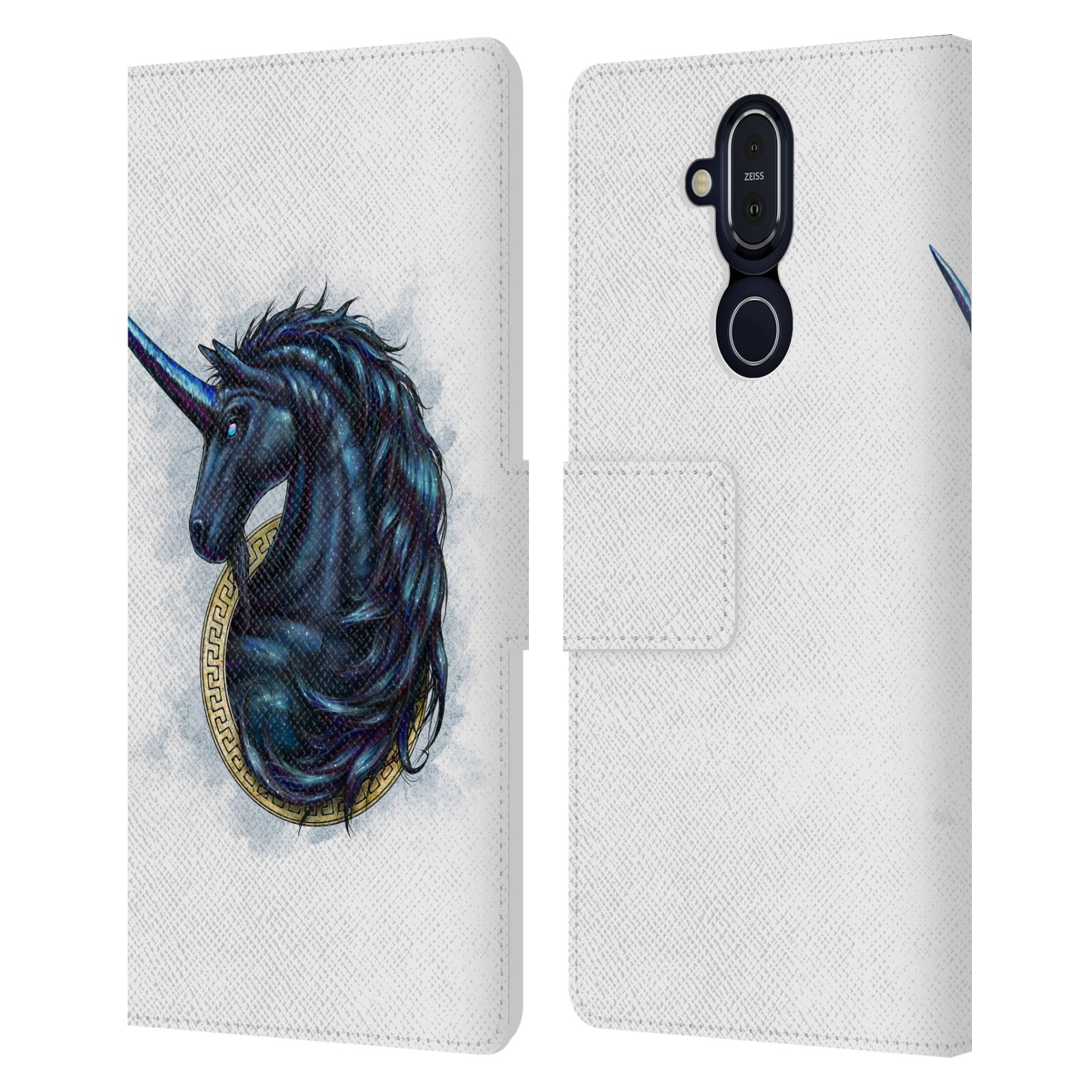 CHRISTOS KARAPANOS MYTHICAL LEATHER BOOK WALLET CASE FOR MICROSOFT NOKIA PHONES - Picture 10 of 15