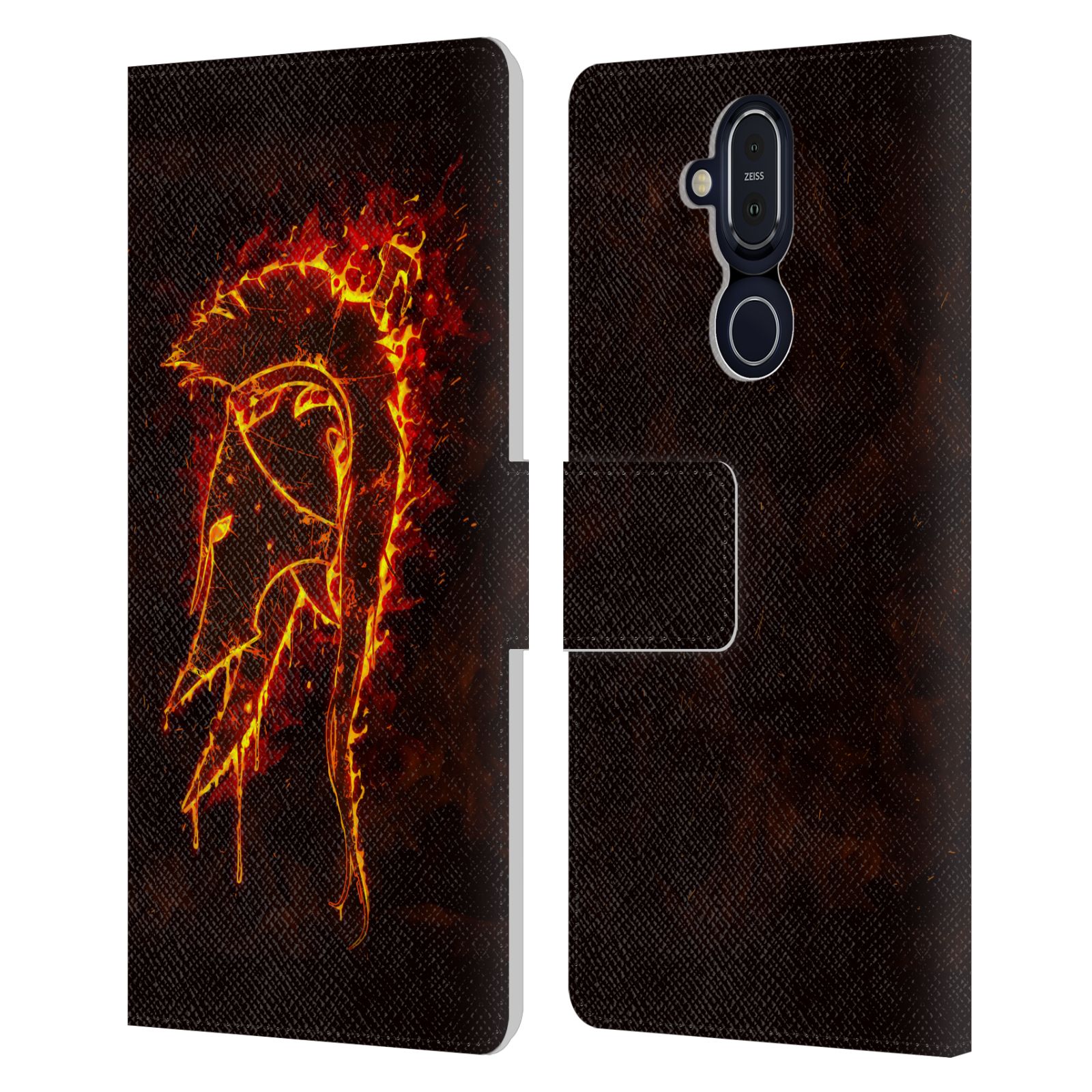 CHRISTOS KARAPANOS MYTHICAL LEATHER BOOK WALLET CASE FOR MICROSOFT NOKIA PHONES - Picture 13 of 15