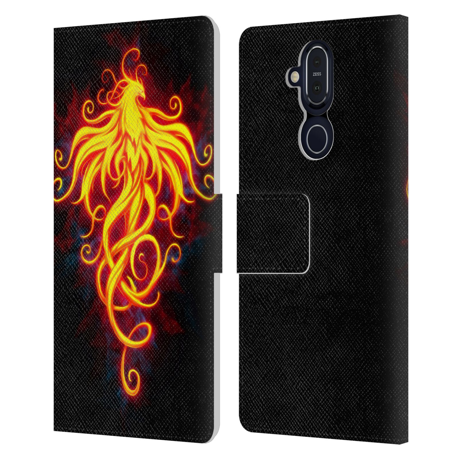 OFFICIAL CHRISTOS KARAPANOS PHOENIX LEATHER BOOK WALLET CASE FOR NOKIA PHONES