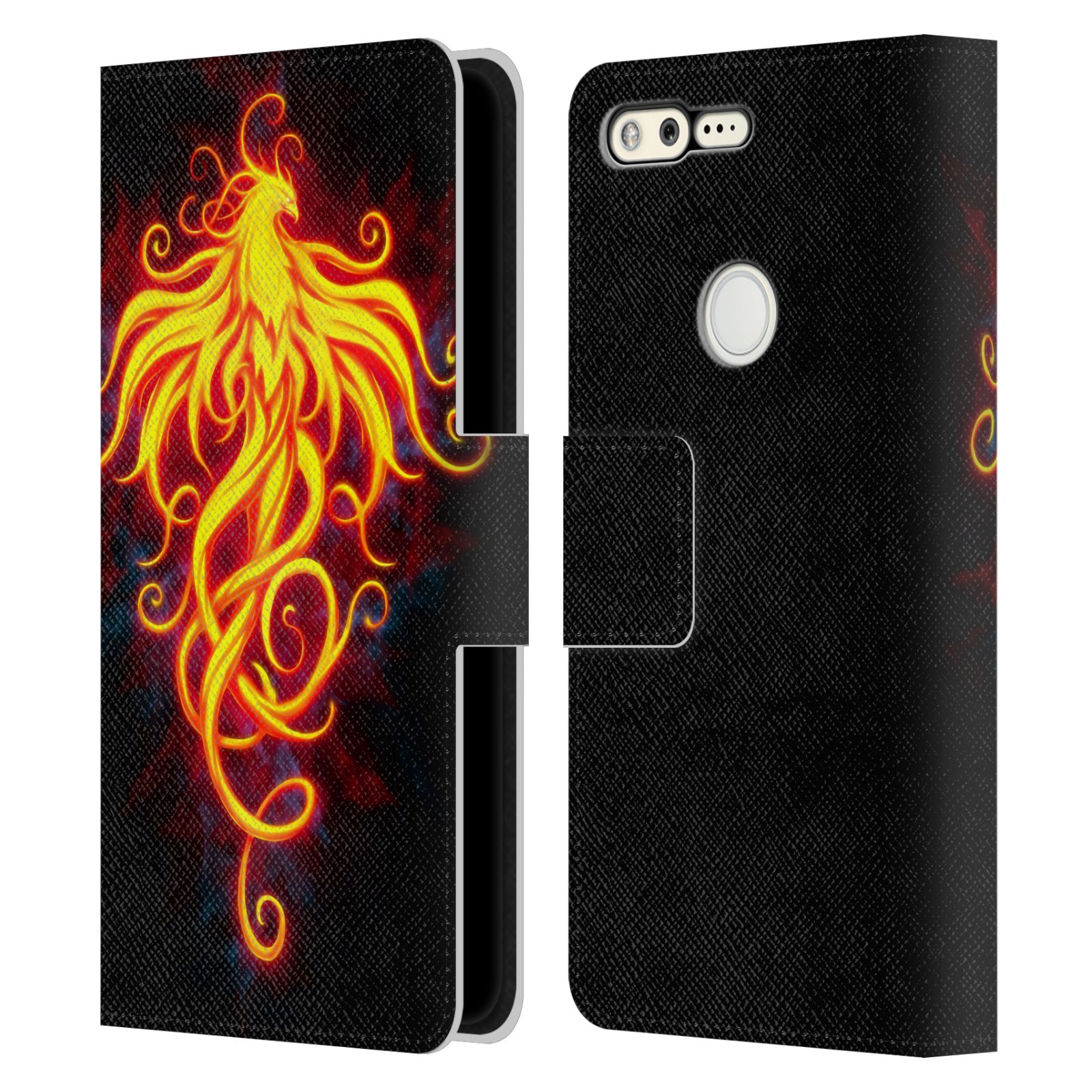 OFFICIAL CHRISTOS KARAPANOS PHOENIX LEATHER BOOK WALLET CASE FOR GOOGLE PHONES - Picture 12 of 12