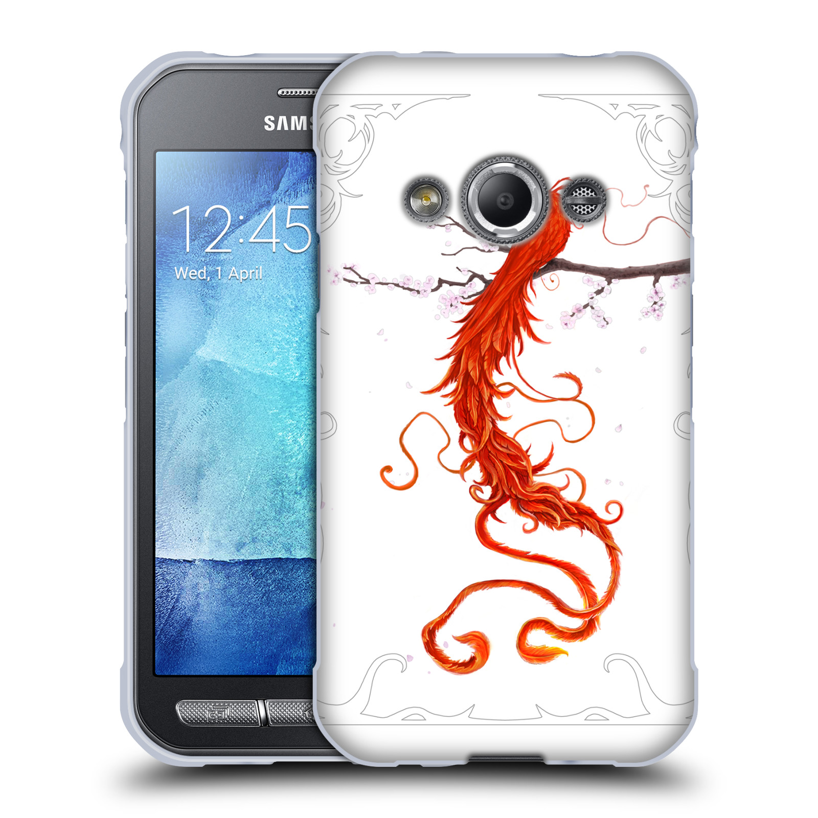 OFFICIAL CHRISTOS KARAPANOS PHOENIX 2 SOFT GEL CASE FOR SAMSUNG PHONES 4 - Picture 8 of 13