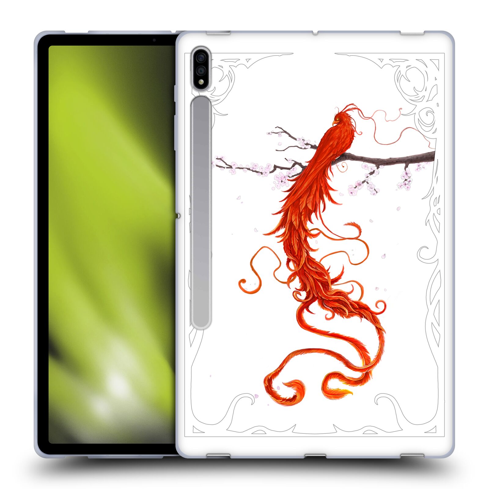 OFFICIAL CHRISTOS KARAPANOS PHOENIX 2 SOFT GEL CASE FOR SAMSUNG TABLETS 1 - Picture 8 of 13