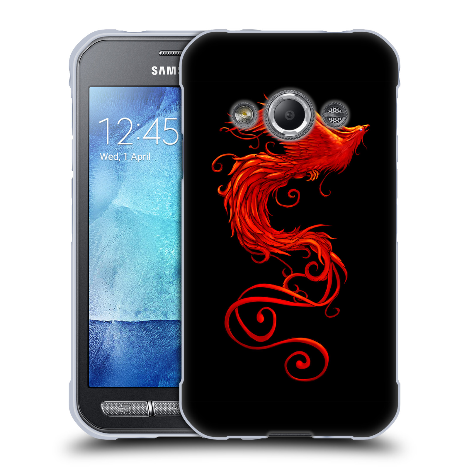 OFFICIAL CHRISTOS KARAPANOS PHOENIX 2 SOFT GEL CASE FOR SAMSUNG PHONES 4 - Picture 9 of 13