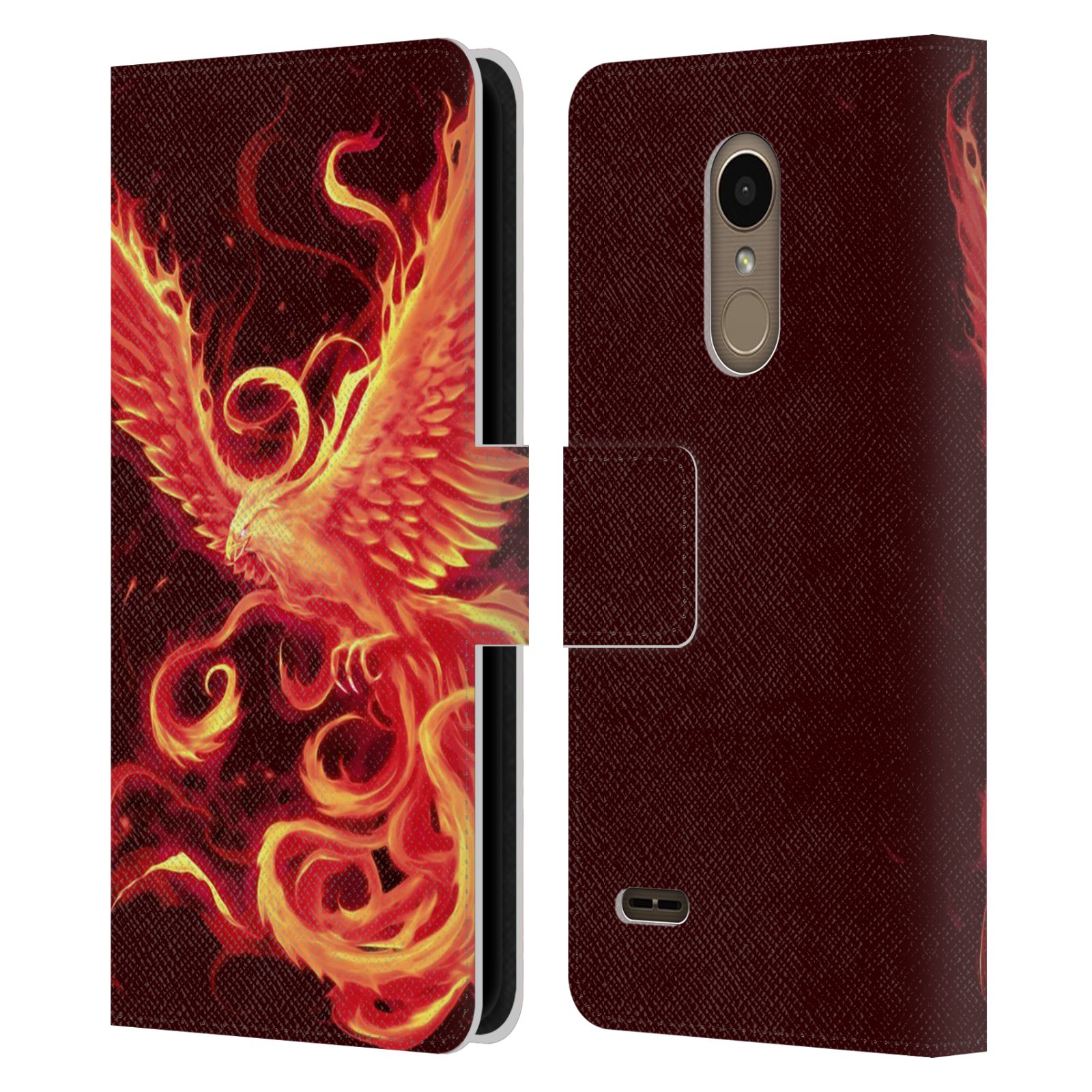 OFFICIAL CHRISTOS KARAPANOS PHOENIX 3 LEATHER BOOK CASE FOR LG PHONES 1 - Picture 7 of 7