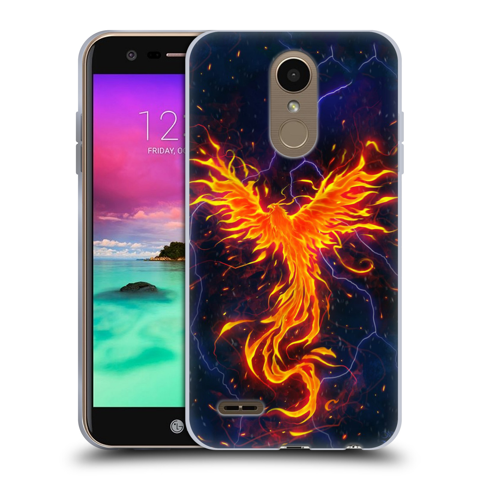 FUNDA DE GEL SUAVE CHRISTOS KARAPANOS PHOENIX 3 PARA TELÉFONOS LG 2 - Imagen 7 de 9