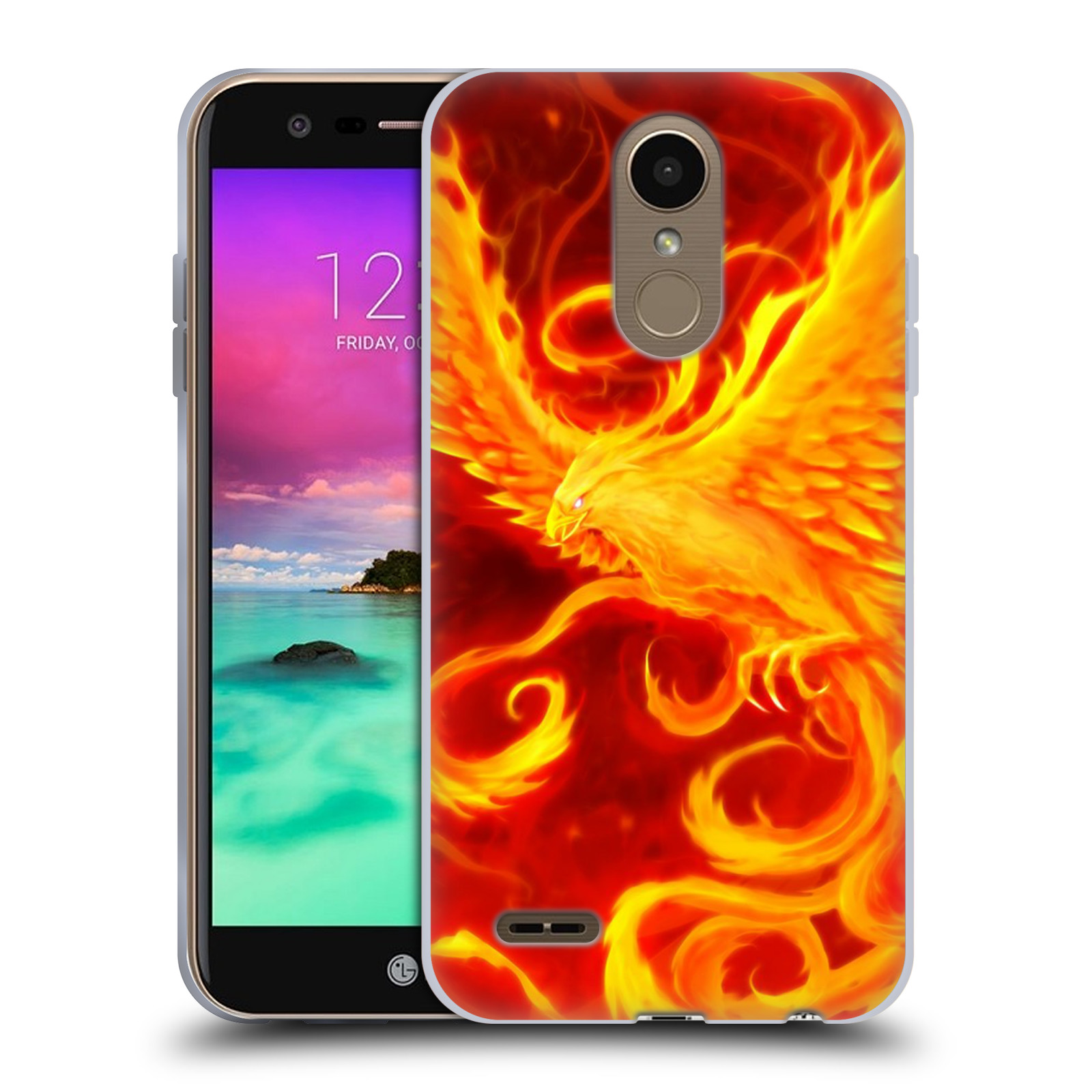 FUNDA DE GEL SUAVE CHRISTOS KARAPANOS PHOENIX 3 PARA TELÉFONOS LG 2 - Imagen 8 de 9