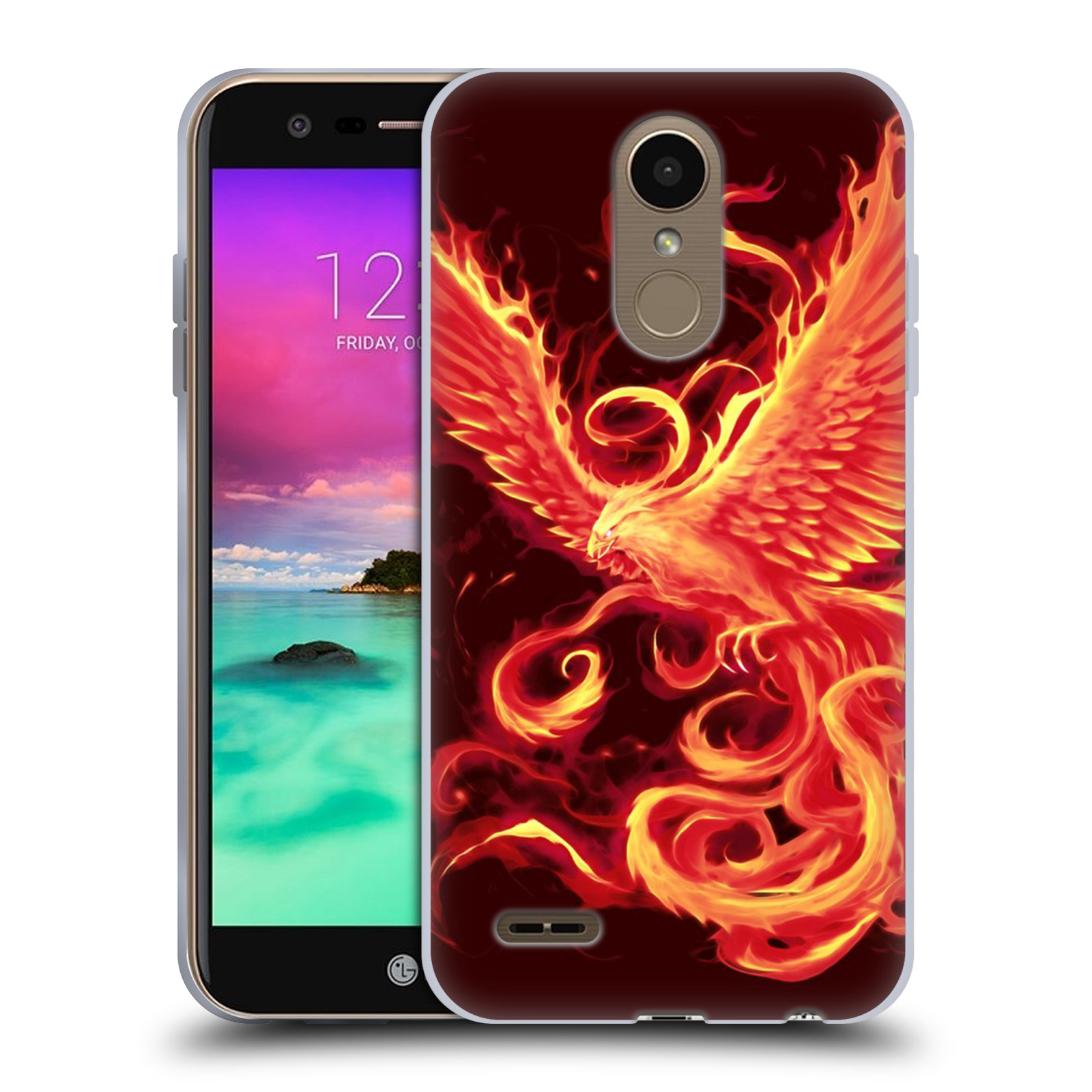 FUNDA DE GEL SUAVE CHRISTOS KARAPANOS PHOENIX 3 PARA TELÉFONOS LG 2 - Imagen 9 de 9