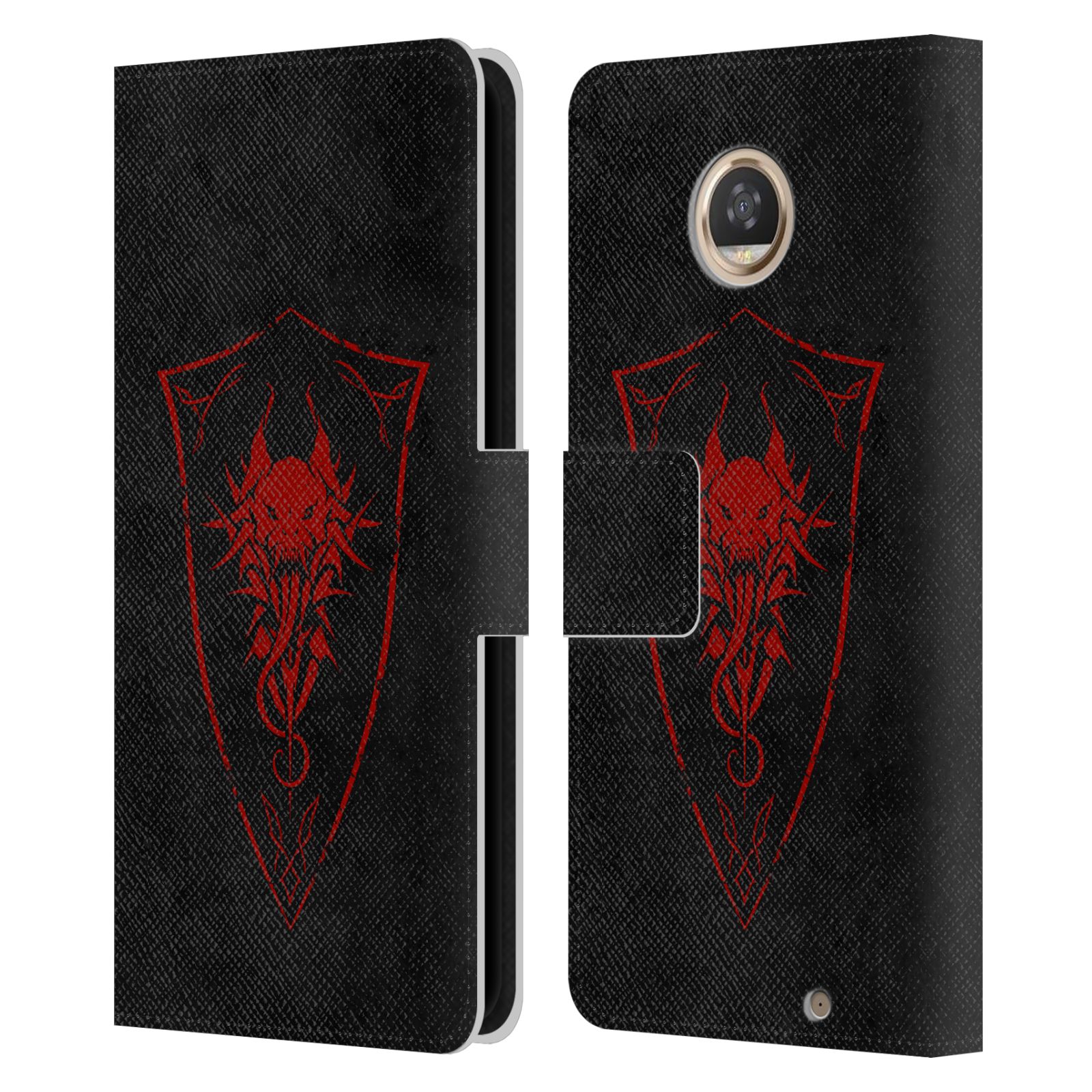 OFFICIAL CHRISTOS KARAPANOS SHIELD LEATHER BOOK CASE FOR MOTOROLA PHONES 2 - Picture 7 of 12