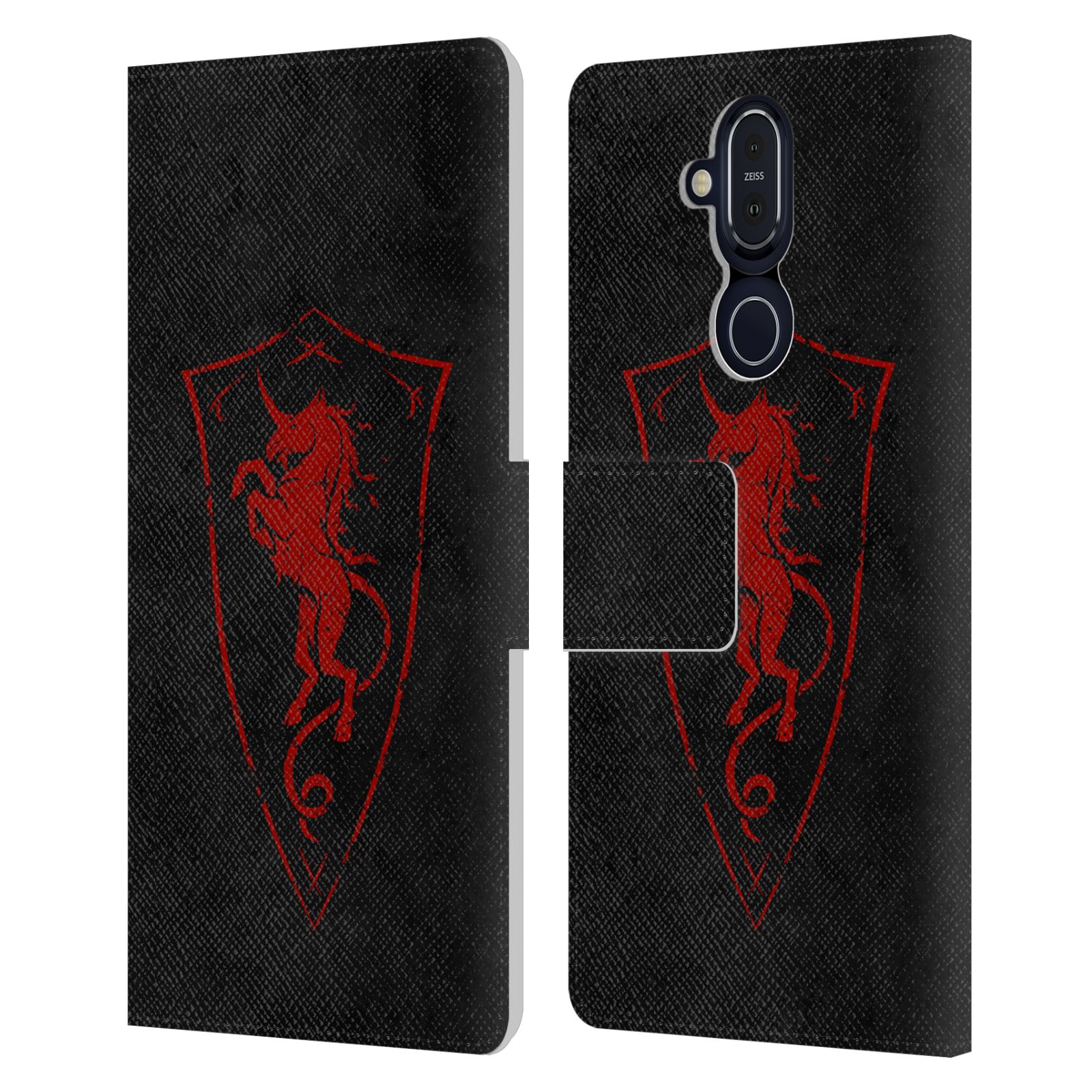 OFFICIAL CHRISTOS KARAPANOS SHIELD LEATHER BOOK CASE FOR MICROSOFT NOKIA PHONES - Picture 10 of 12