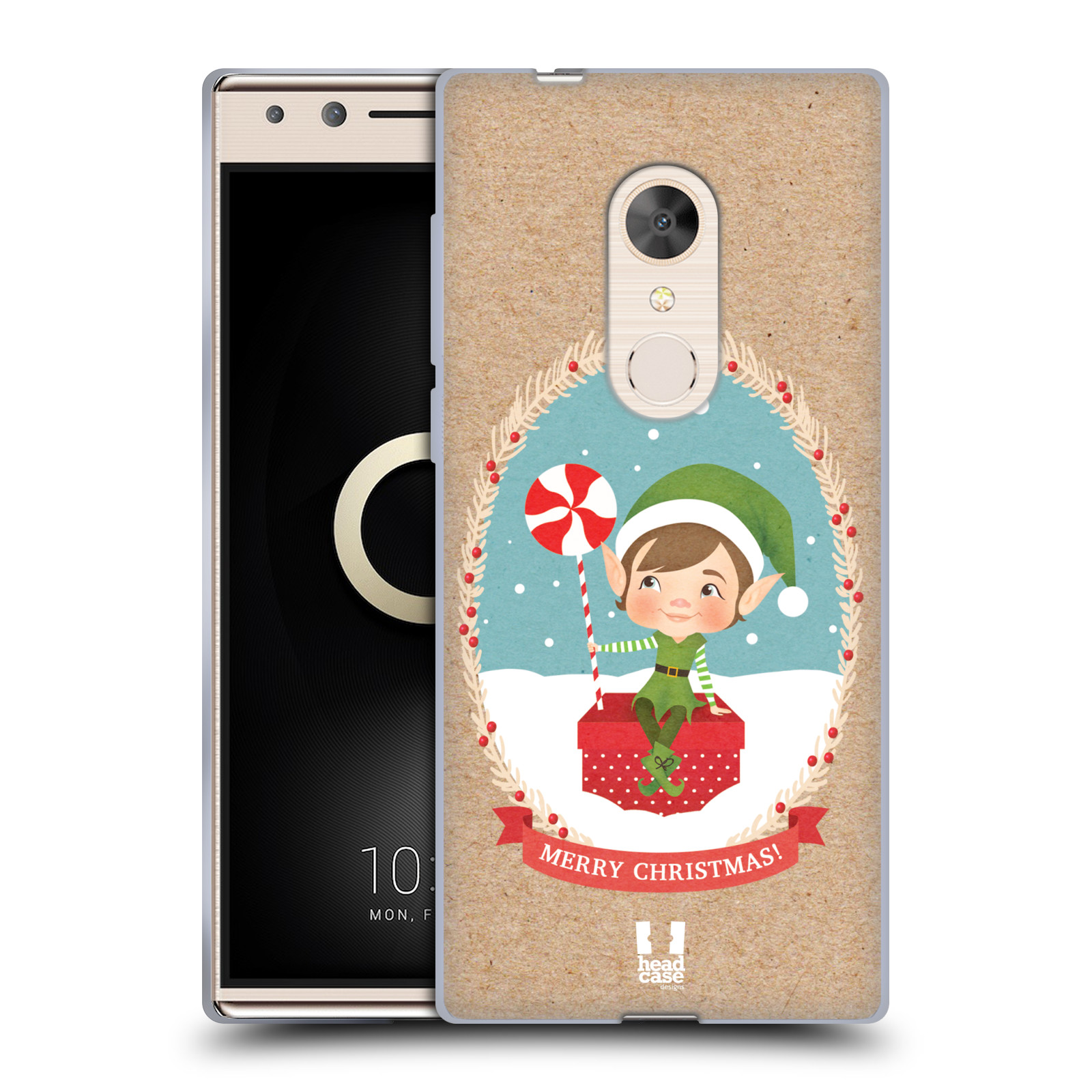HEAD CASE DESIGNS CHRISTMAS CLASSICS 2 GEL CASE & WALLPAPER FOR ALCATEL PHONES - Picture 9 of 20