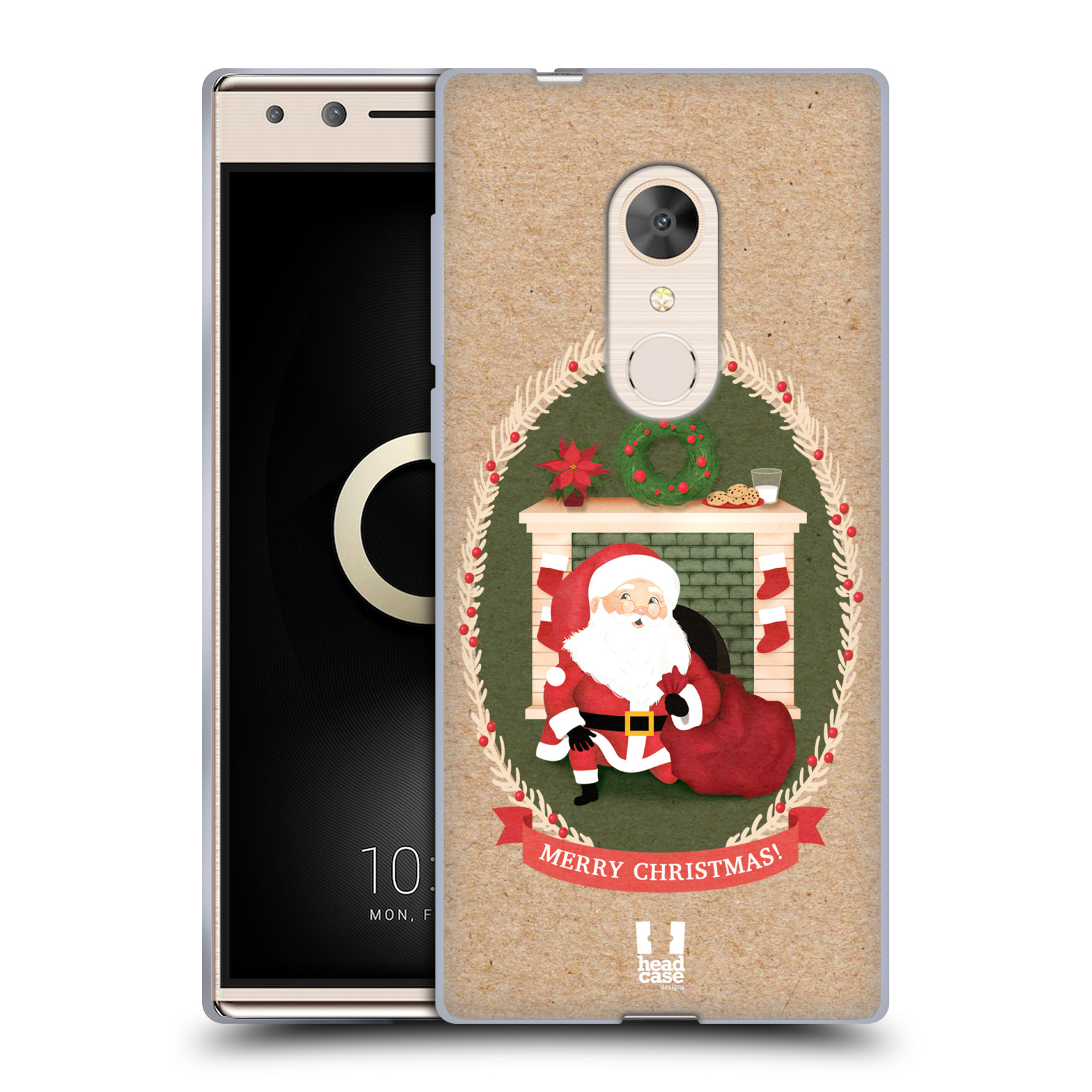 HEAD CASE DESIGNS CHRISTMAS CLASSICS 2 GEL CASE & WALLPAPER FOR ALCATEL PHONES - Picture 12 of 20