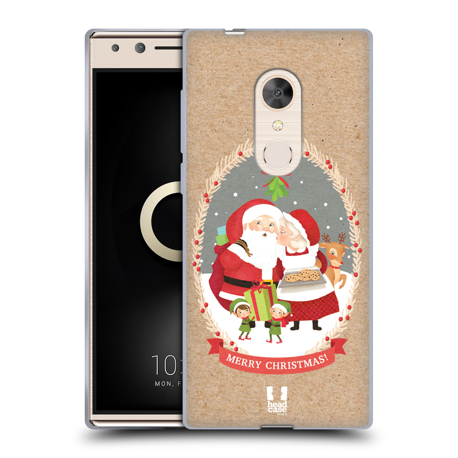 HEAD CASE DESIGNS CHRISTMAS CLASSICS 2 GEL CASE & WALLPAPER FOR ALCATEL PHONES - Picture 15 of 20