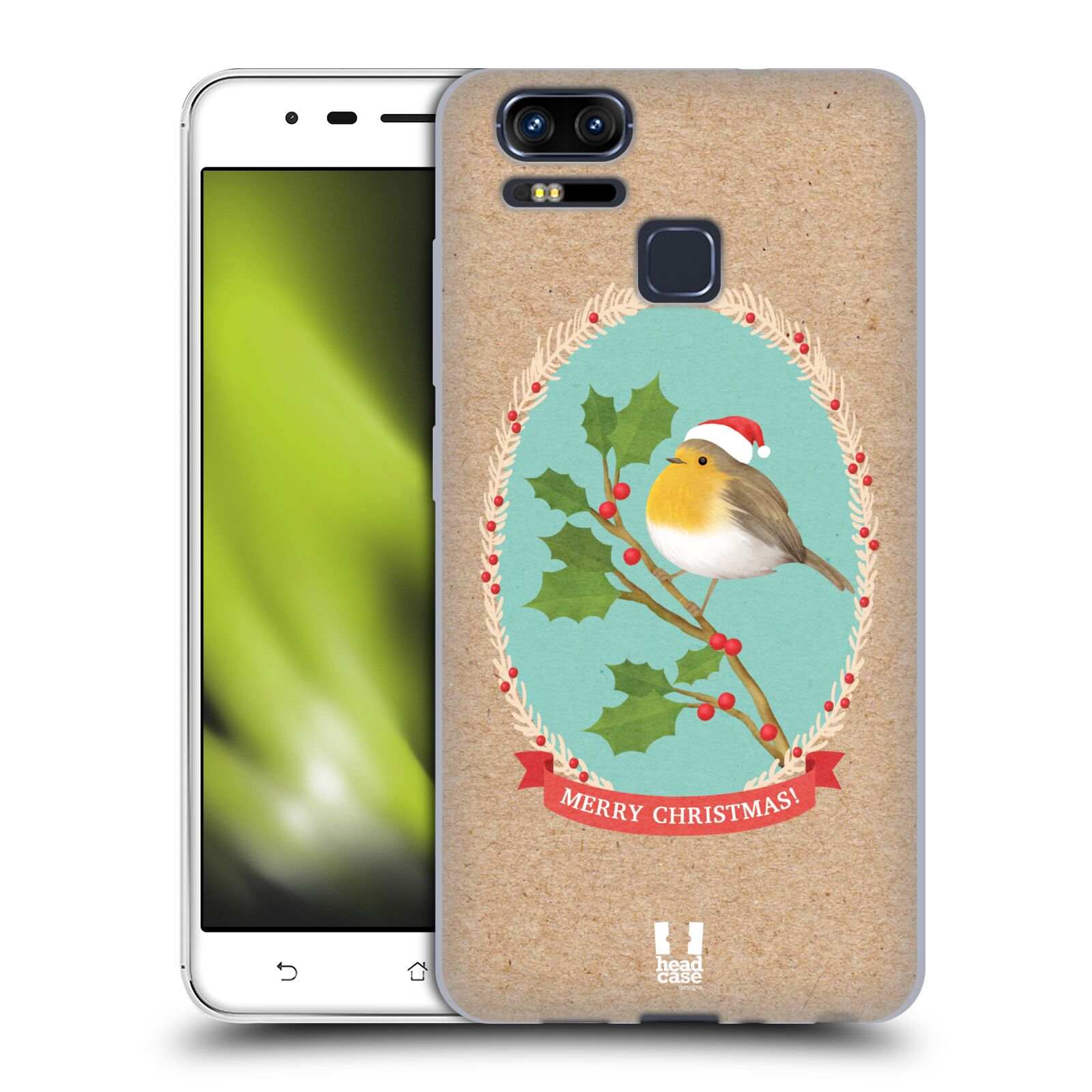 HEAD CASE CHRISTMAS CLASSICS 2 SOFT GEL CASE & WALLPAPER FOR ASUS ZENFONE PHONES - 第 9/9 張圖片