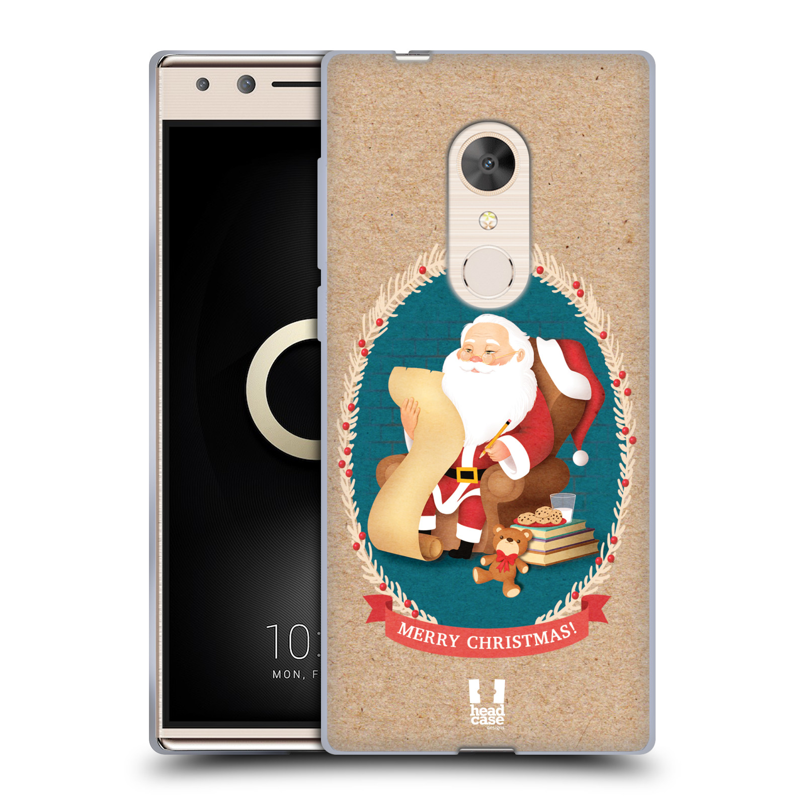 HEAD CASE DESIGNS CHRISTMAS CLASSICS 2 GEL CASE & WALLPAPER FOR ALCATEL PHONES - Picture 19 of 20