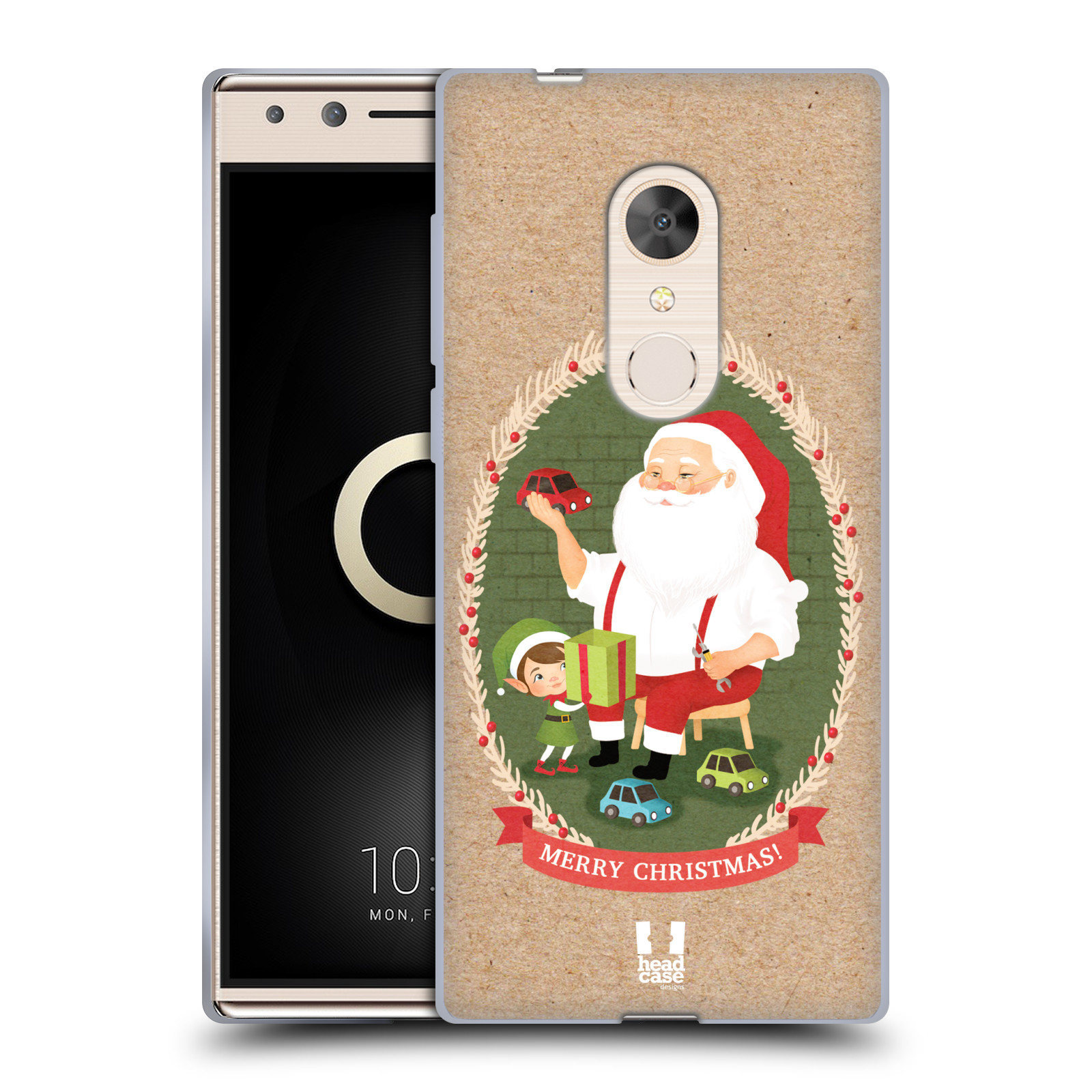 HEAD CASE DESIGNS CHRISTMAS CLASSICS 2 GEL CASE & WALLPAPER FOR ALCATEL PHONES - Picture 20 of 20