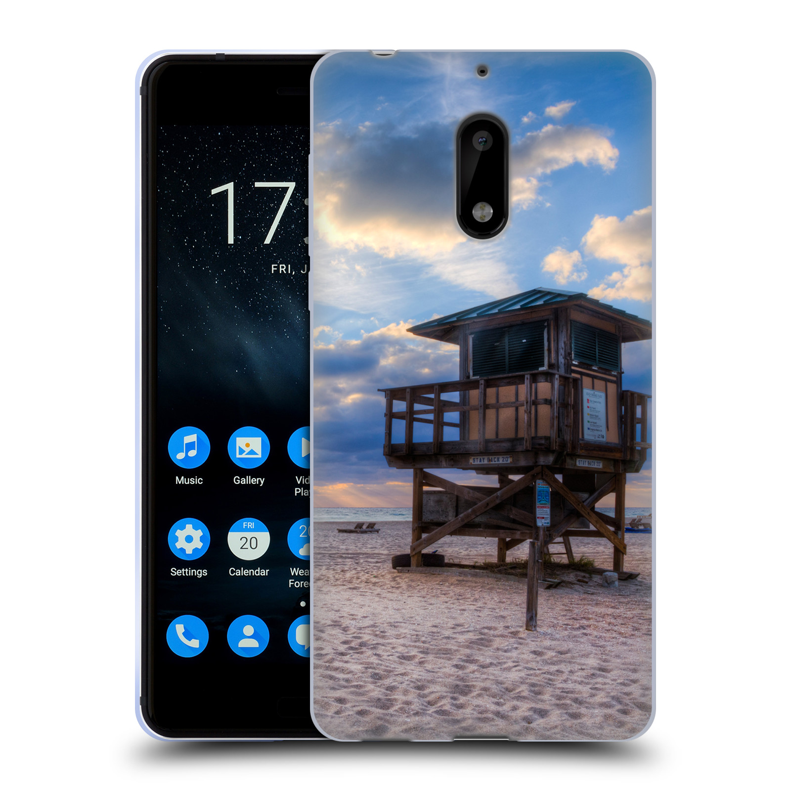OFFICIAL CELEBRATE LIFE GALLERY BEACHES GEL CASE FOR NOKIA PHONES 1 - Picture 8 of 23