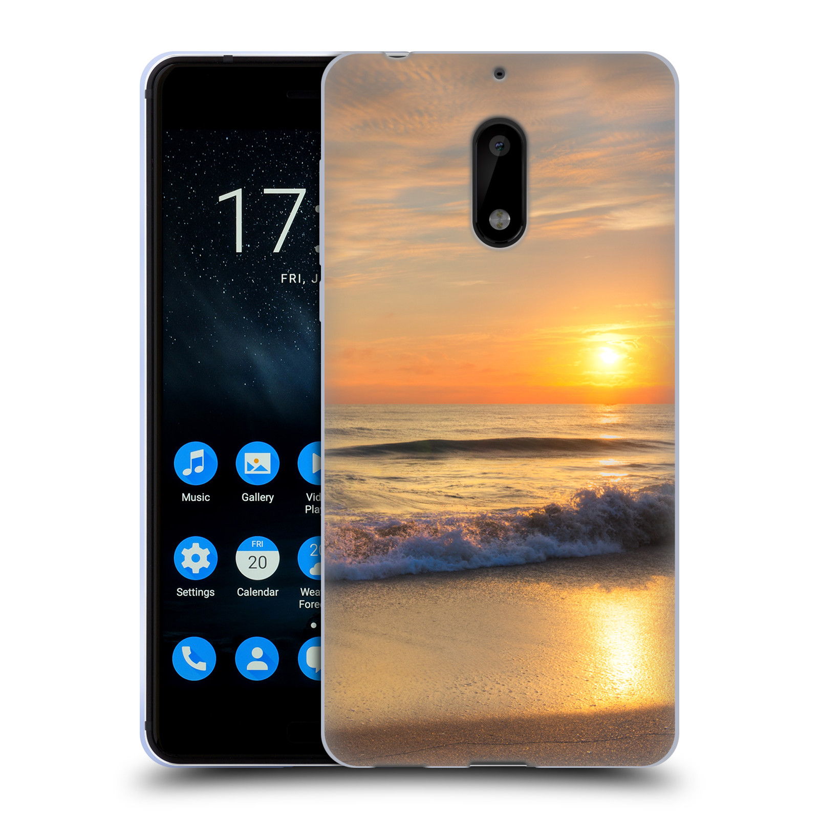 OFFICIAL CELEBRATE LIFE GALLERY BEACHES GEL CASE FOR NOKIA PHONES 1 - Picture 10 of 23