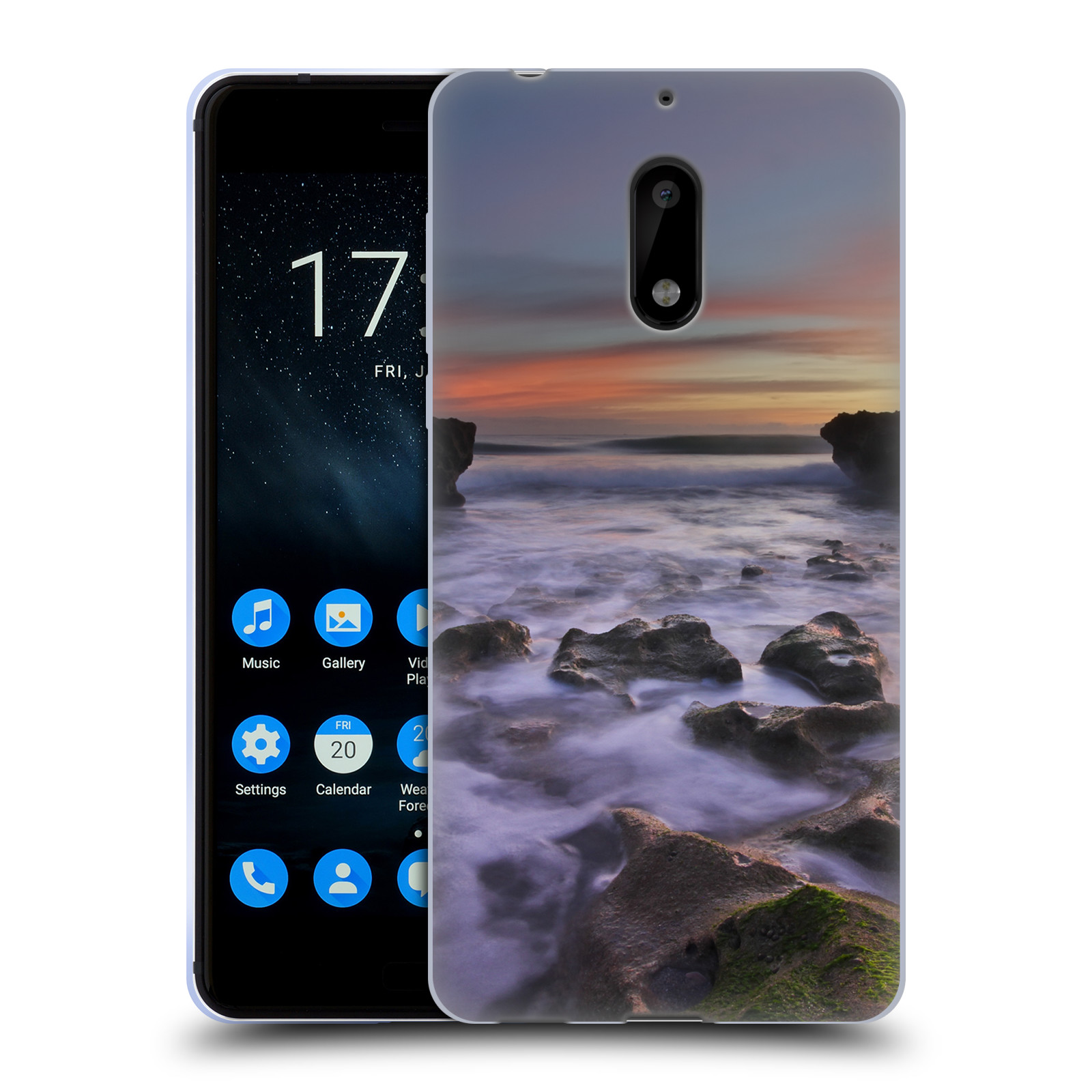 OFFICIAL CELEBRATE LIFE GALLERY BEACHES GEL CASE FOR NOKIA PHONES 1 - Picture 9 of 23