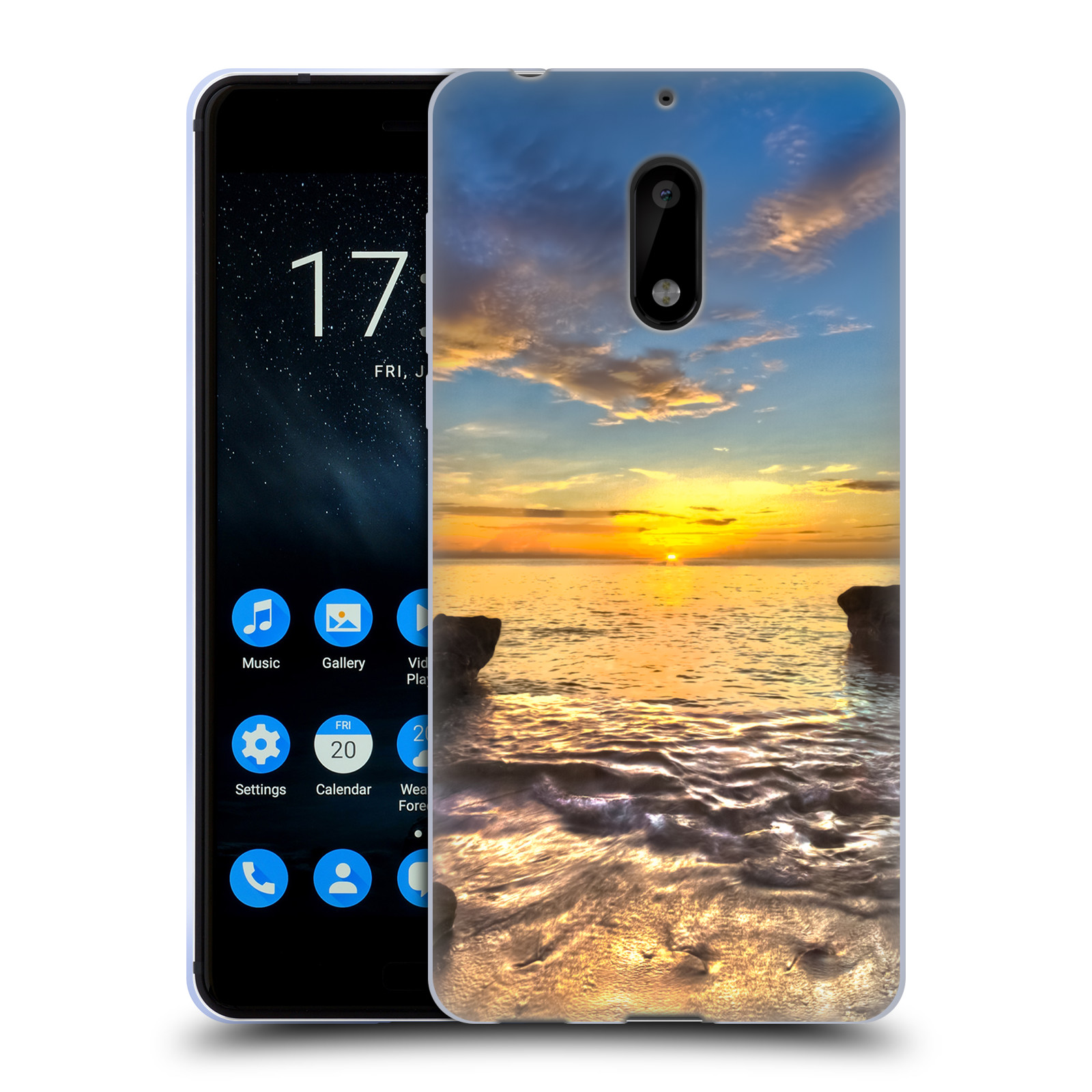 OFFICIAL CELEBRATE LIFE GALLERY BEACHES GEL CASE FOR NOKIA PHONES 1 - Picture 13 of 23