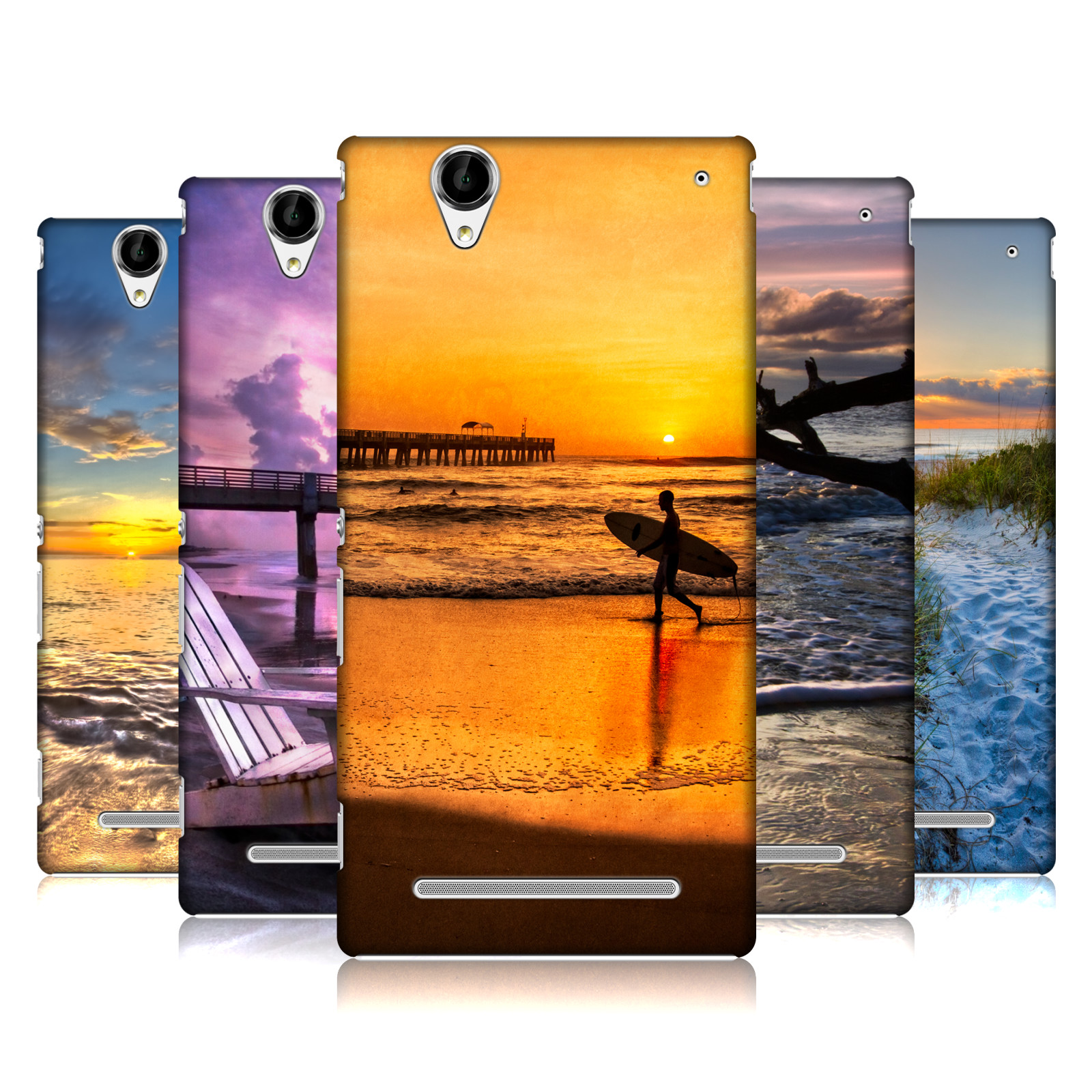 OFFICIAL CELEBRATE LIFE GALLERY BEACHES HARD BACK CASE FOR SONY PHONES 3